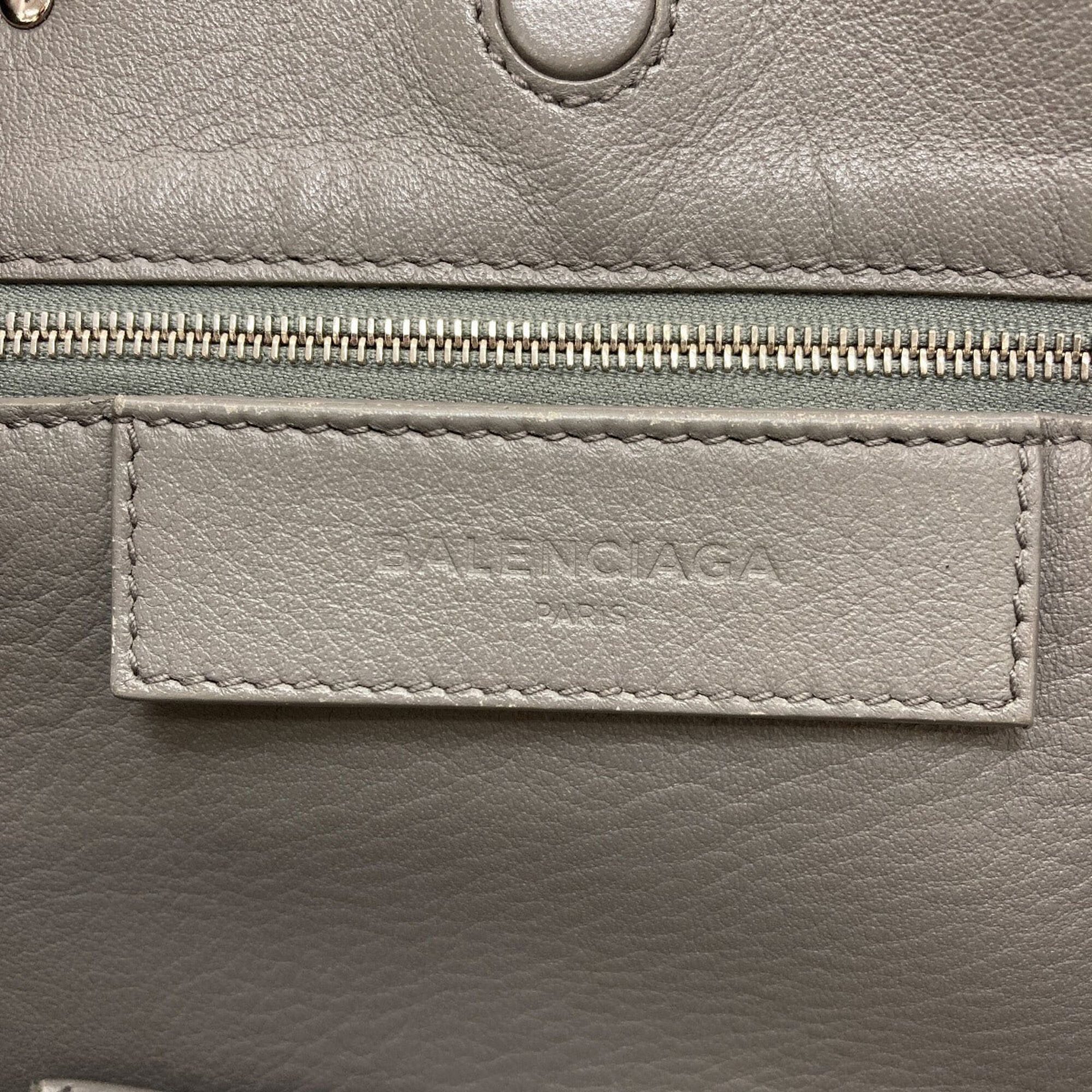 Balenciaga Balenciaga 370926 Paper 2-Way Handbag Leather Women's BALENCIAGA Size ONE SIZE - 6 Thumbnail
