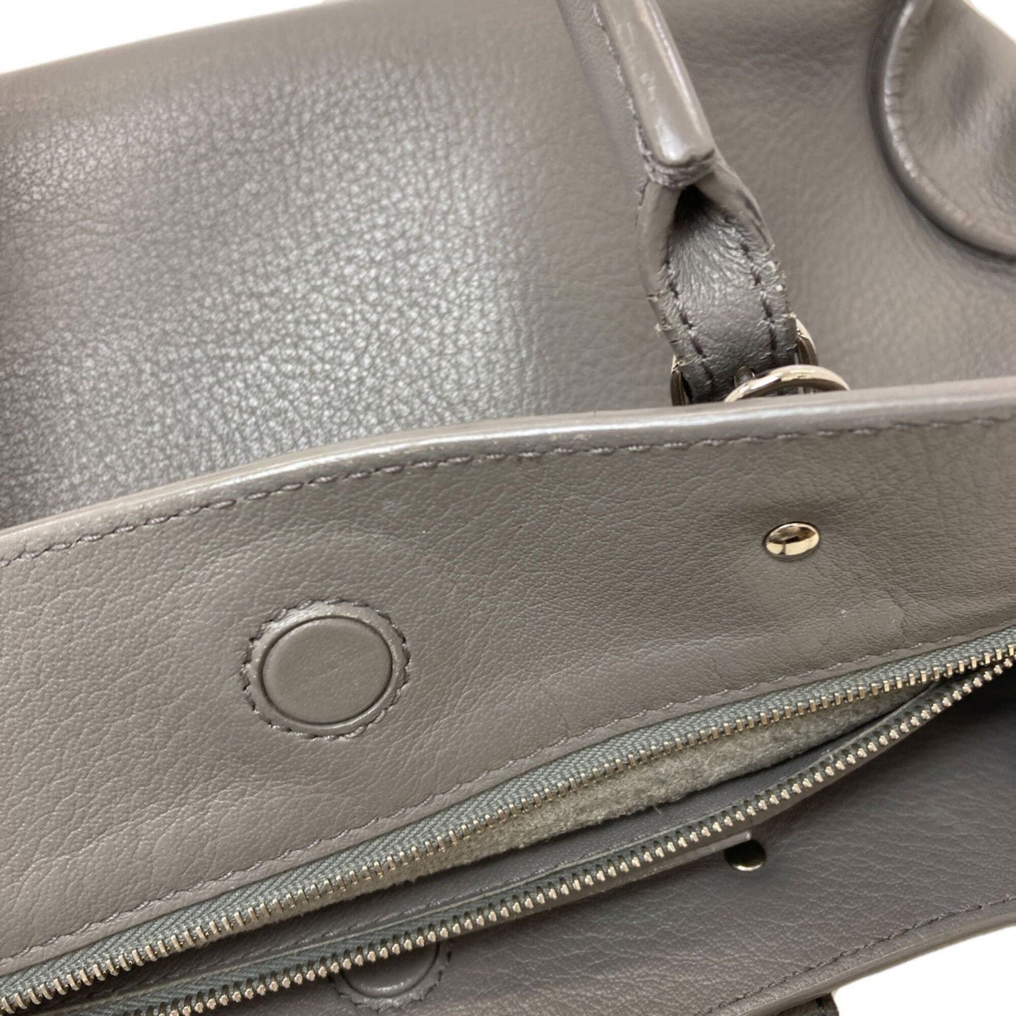 Balenciaga Balenciaga 370926 Paper 2-Way Handbag Leather Women's BALENCIAGA Size ONE SIZE - 10 Thumbnail