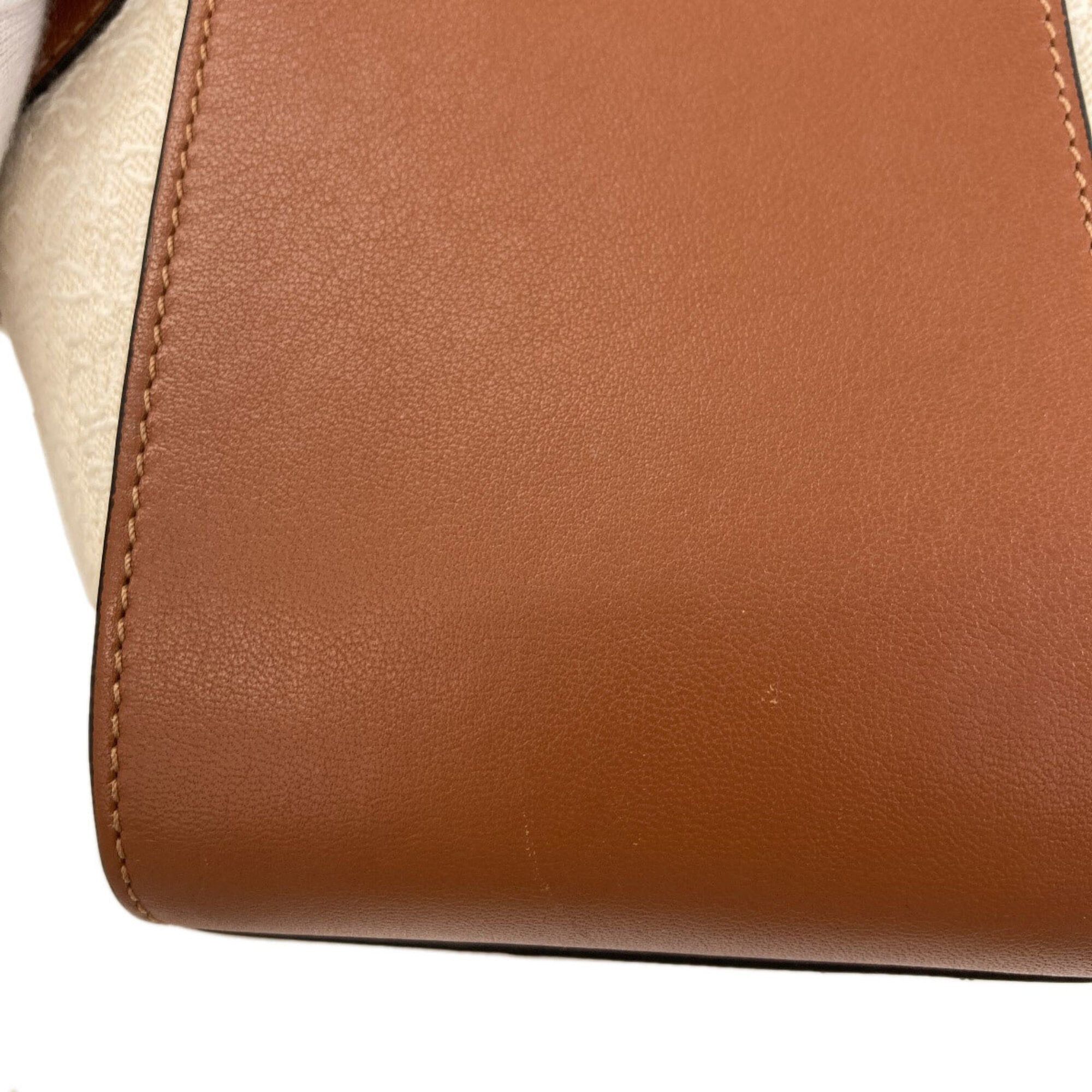 Loewe Loewe Hammock 2-Way Handbag, Canvas/Calfskin, Women's LOEWE Size ONE SIZE - 15 Thumbnail