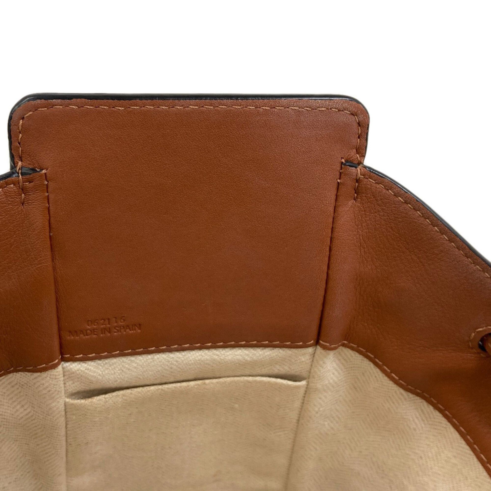 Loewe Loewe Hammock 2-Way Handbag, Canvas/Calfskin, Women's LOEWE Size ONE SIZE - 11 Thumbnail