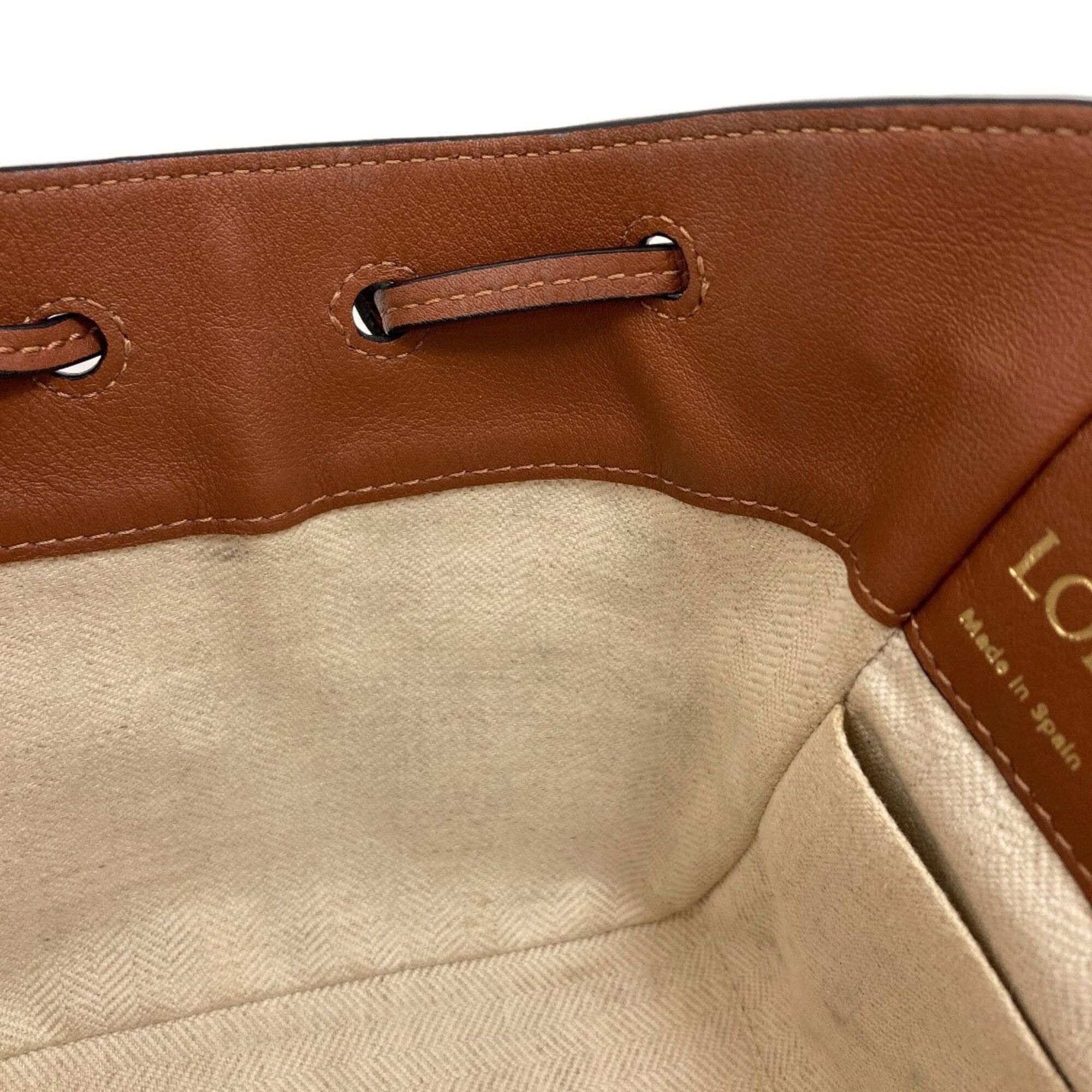 Loewe Loewe Hammock 2-Way Handbag, Canvas/Calfskin, Women's LOEWE Size ONE SIZE - 10 Thumbnail