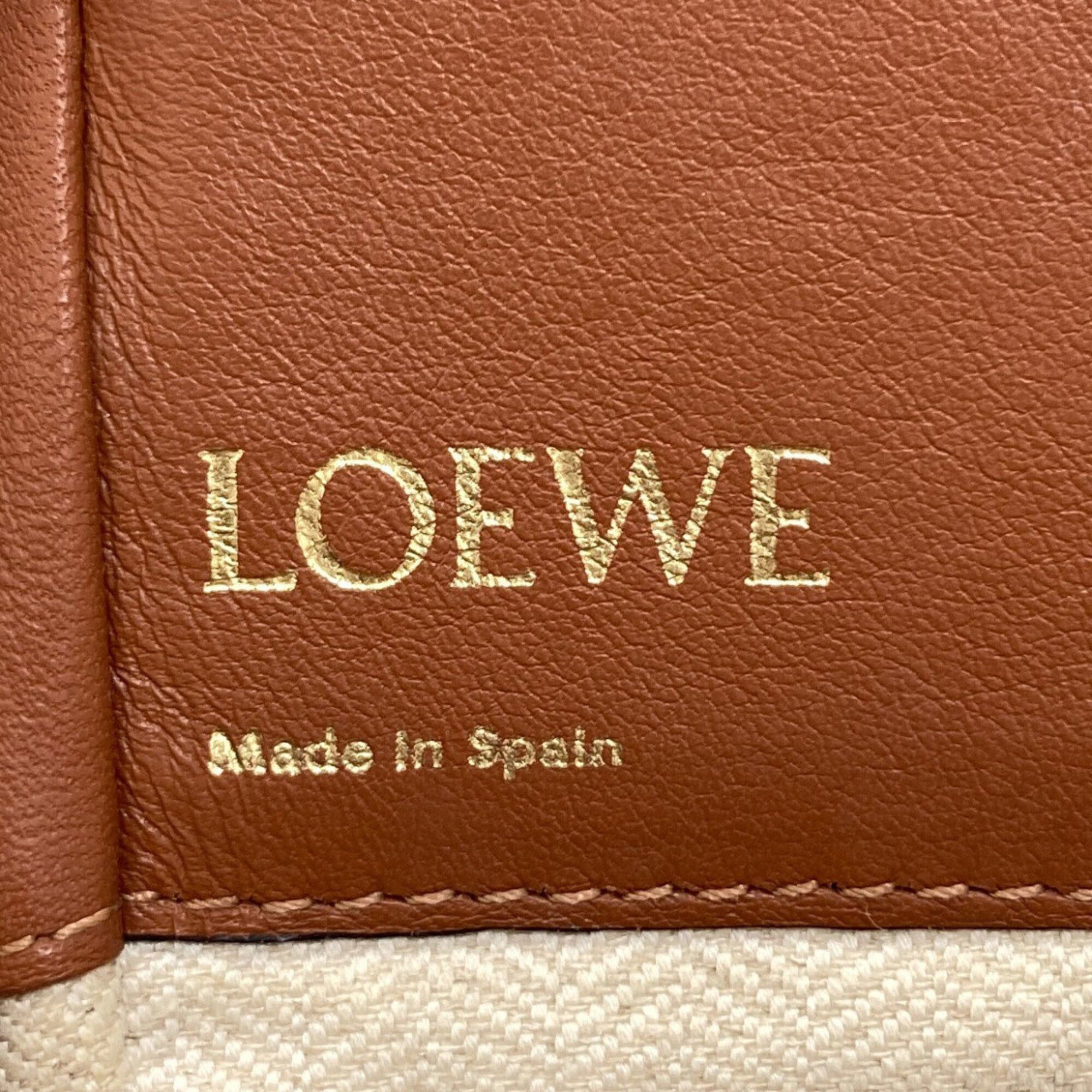 Loewe Loewe Hammock 2-Way Handbag, Canvas/Calfskin, Women's LOEWE Size ONE SIZE - 6 Thumbnail