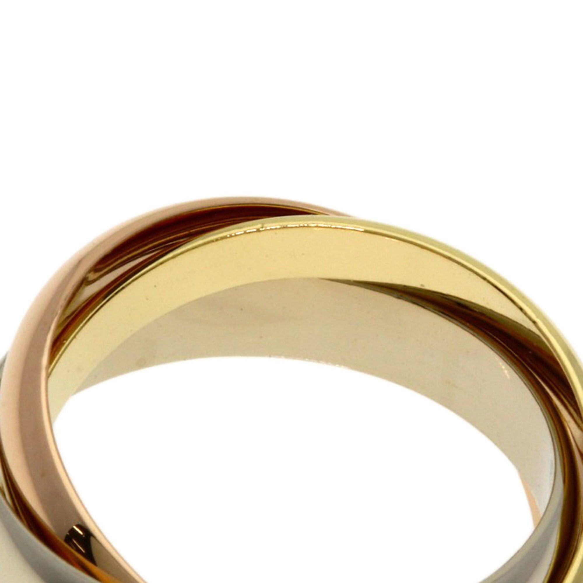 Cartier Cartier Trinity #49 Ring - 18K Yellow Gold/18K White Pink Gold Women's CARTIER Size ONE SIZE - 5 Thumbnail