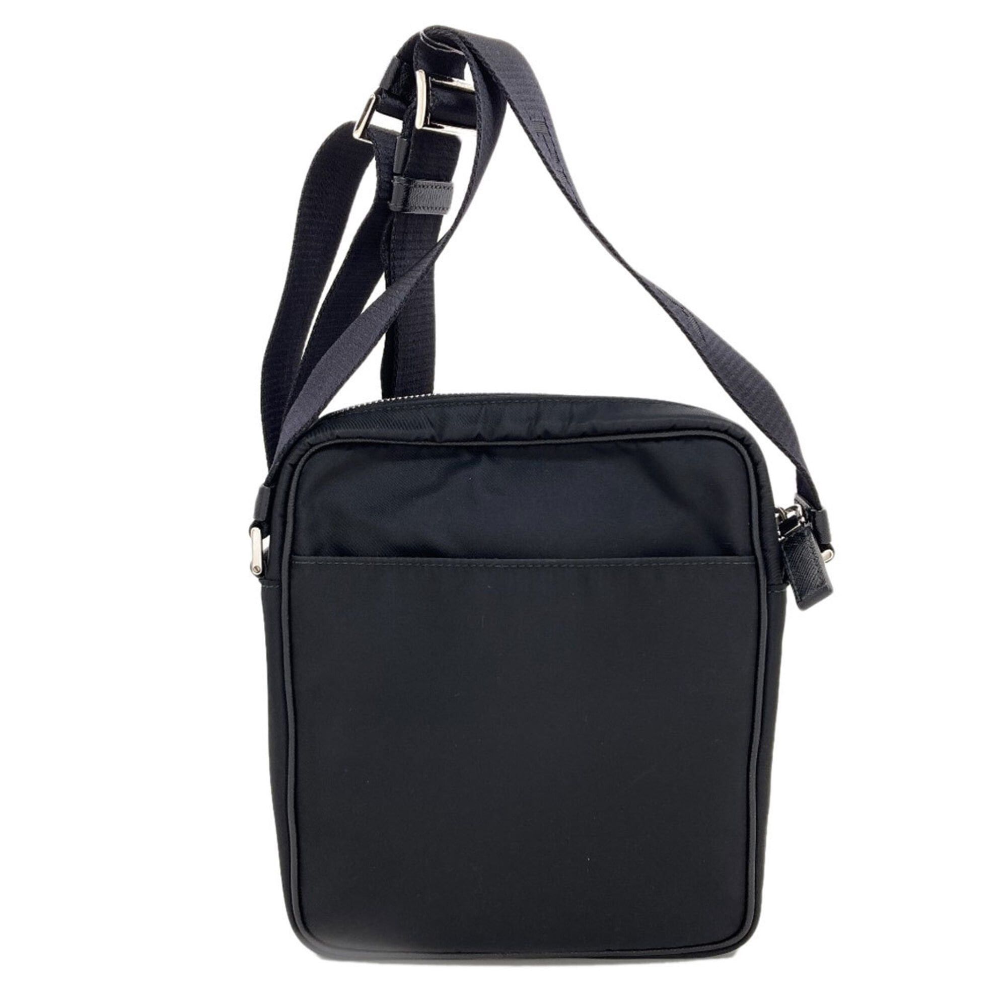 Prada Prada Logo Shoulder Bag, Nylon, Women's PRADA Size ONE SIZE - 2 Thumbnail