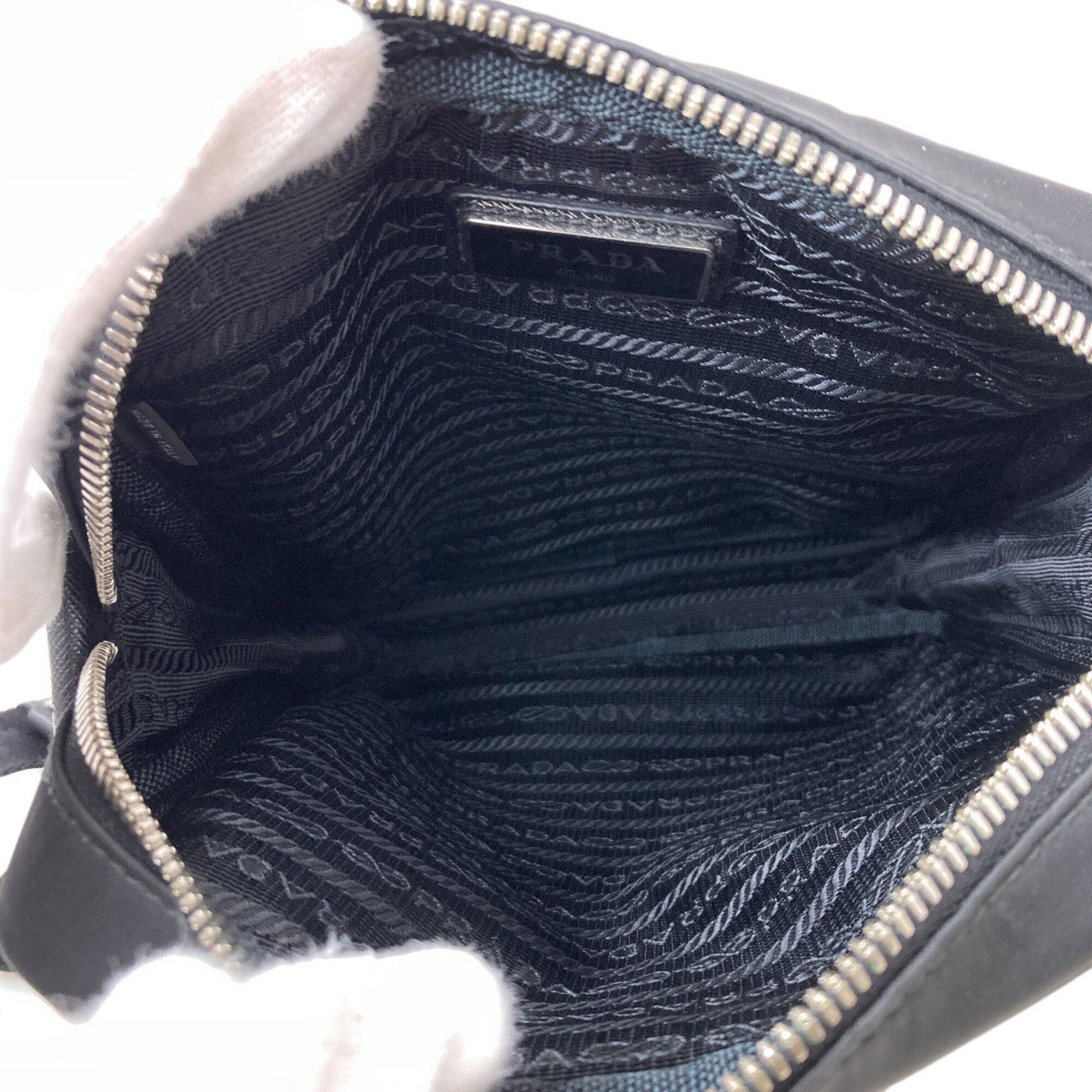 Prada Prada Logo Shoulder Bag, Nylon, Women's PRADA Size ONE SIZE - 5 Thumbnail