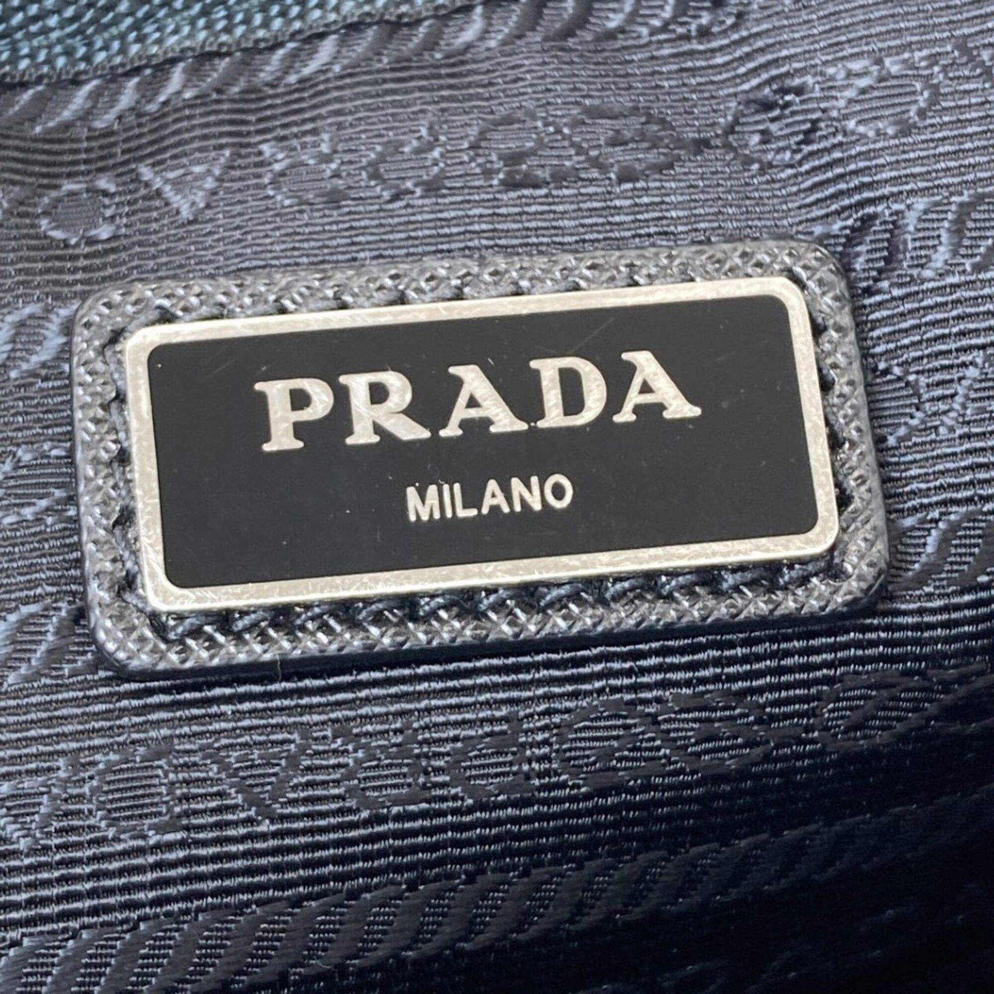 Prada Prada Logo Shoulder Bag, Nylon, Women's PRADA Size ONE SIZE - 6 Thumbnail