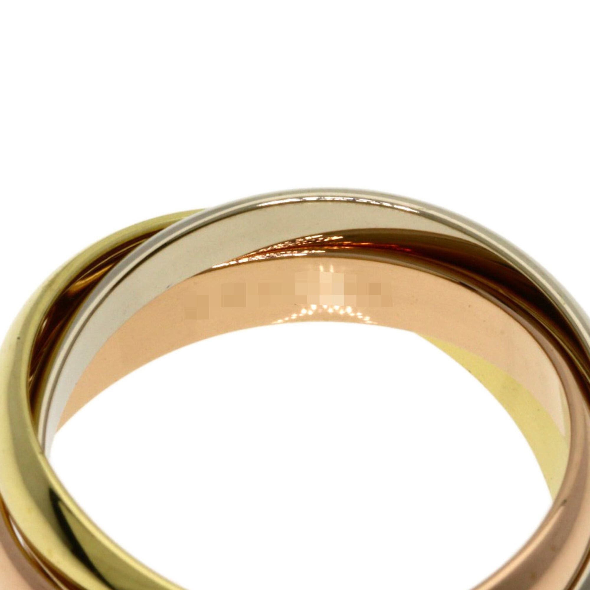 Cartier Cartier Trinity #54 Ring - 18K Yellow Gold/18K White Pink Gold Women's CARTIER Size ONE SIZE - 4 Thumbnail