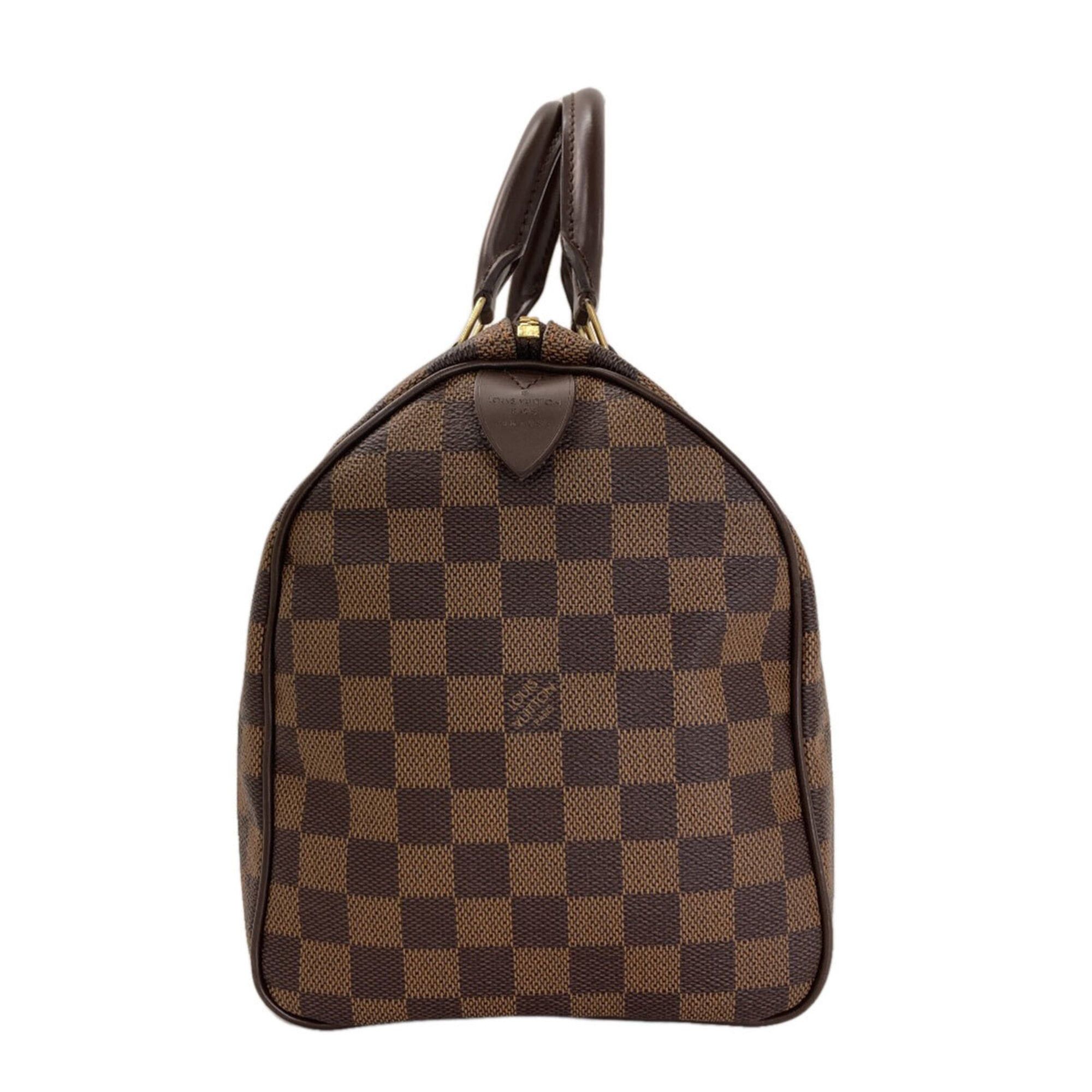 Louis Vuitton Louis Vuitton N41531 Speedy 30 Handbag, Damier Canvas, Women's LOUIS VUITTON Size ONE SIZE - 3 Thumbnail