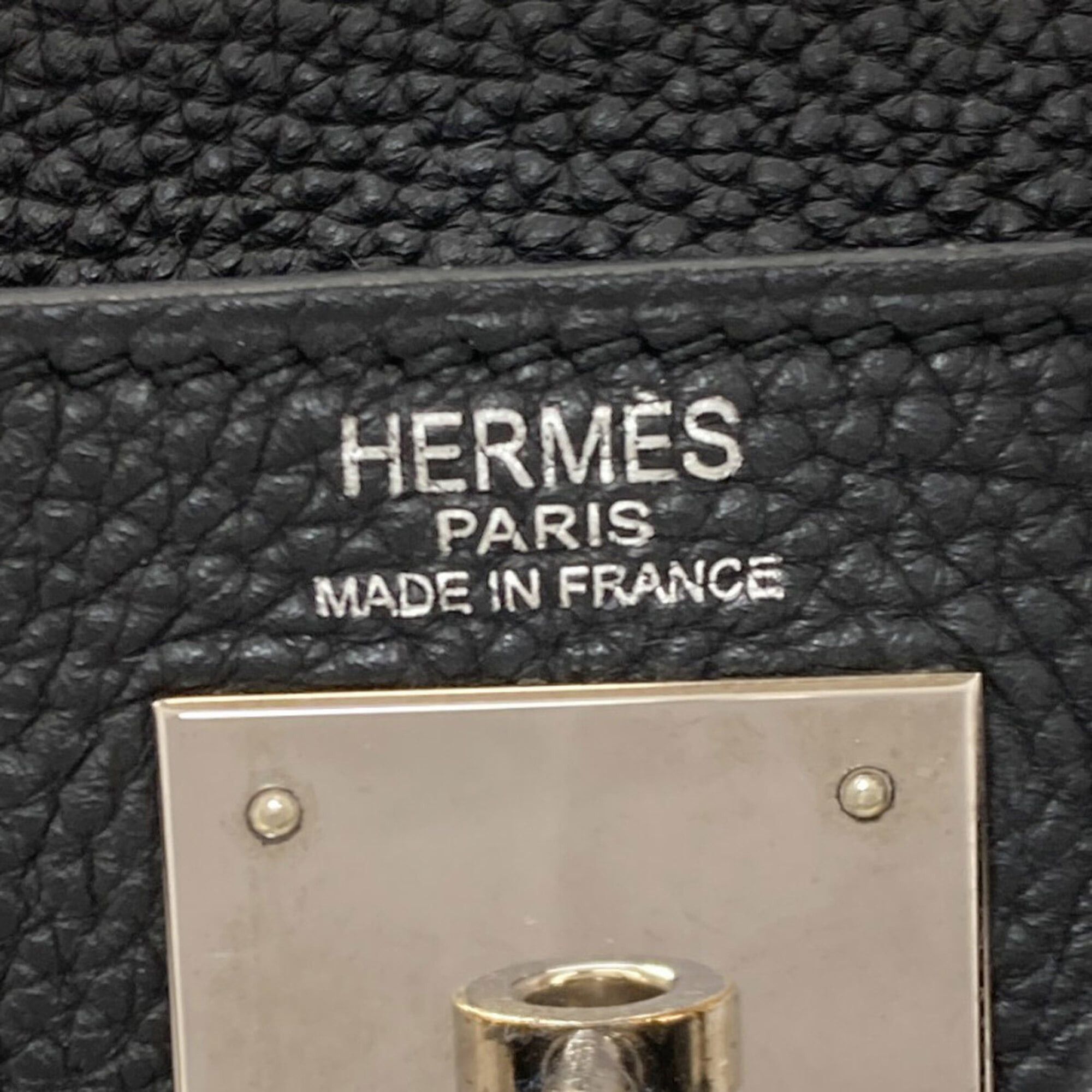 Hermes Hermes Kelly 28, inner stitching, silver hardware, handbag, Taurillon leather, women's. Size ONE SIZE - 6 Thumbnail