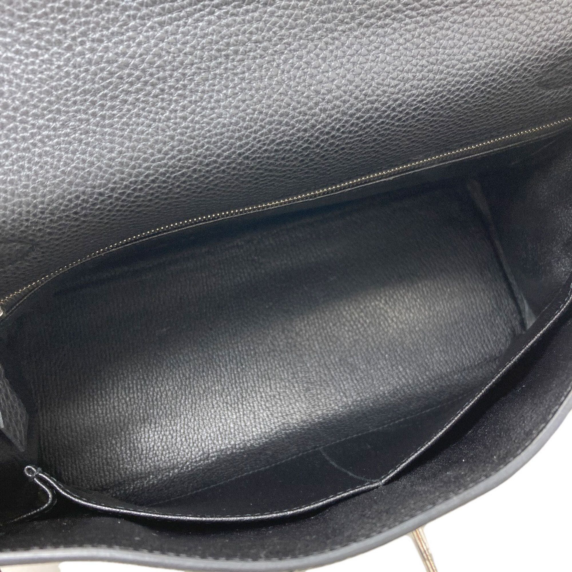 Hermes Hermes Kelly 28, inner stitching, silver hardware, handbag, Taurillon leather, women's. Size ONE SIZE - 5 Thumbnail