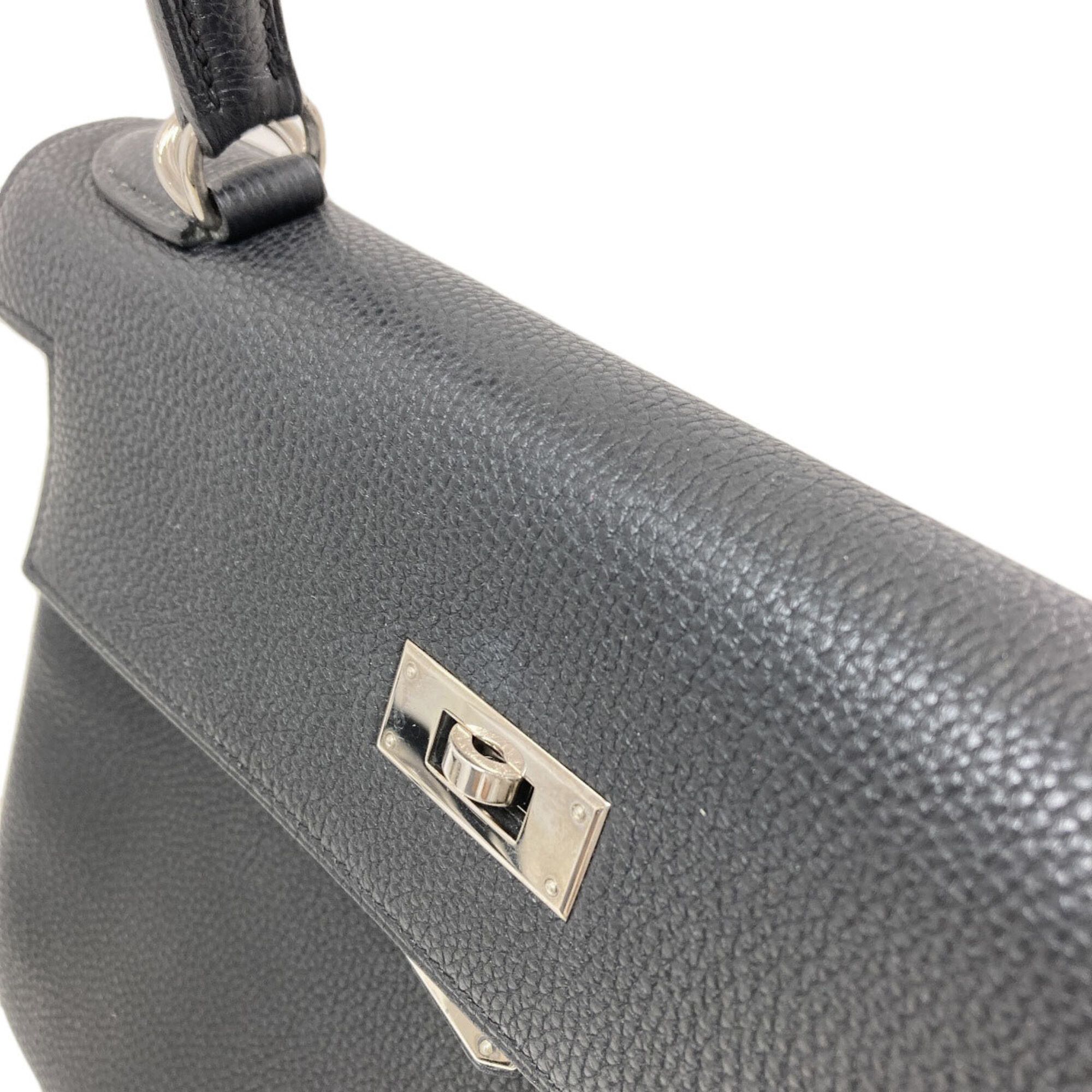 Hermes Hermes Kelly 28, inner stitching, silver hardware, handbag, Taurillon leather, women's. Size ONE SIZE - 18 Thumbnail