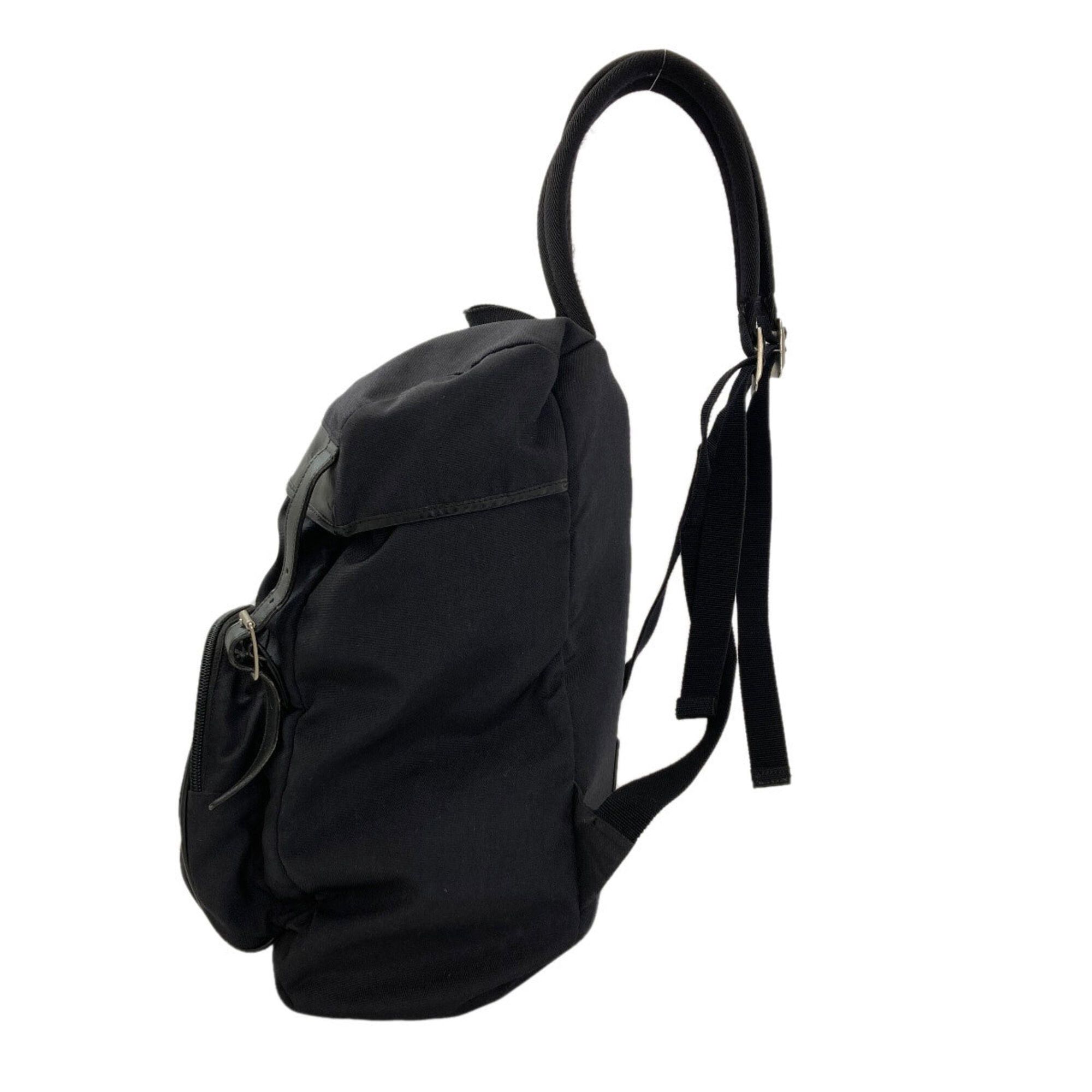 Saint Laurent Paris Saint Laurent Logo Backpack/Daypack, Canvas, Women's Size ONE SIZE - 3 Thumbnail
