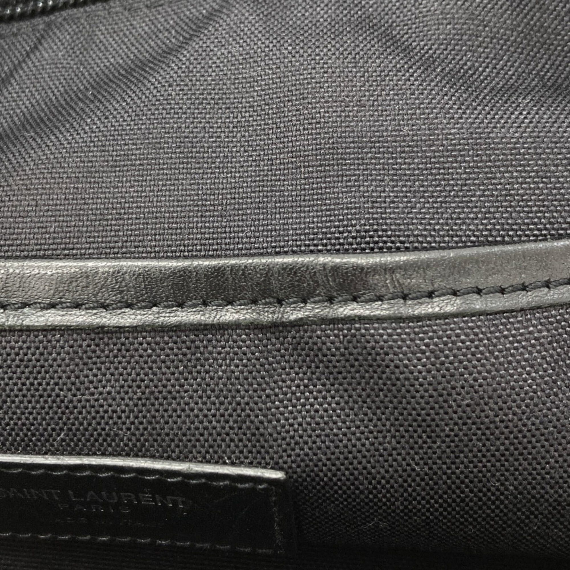 Saint Laurent Paris Saint Laurent Logo Backpack/Daypack, Canvas, Women's Size ONE SIZE - 9 Thumbnail