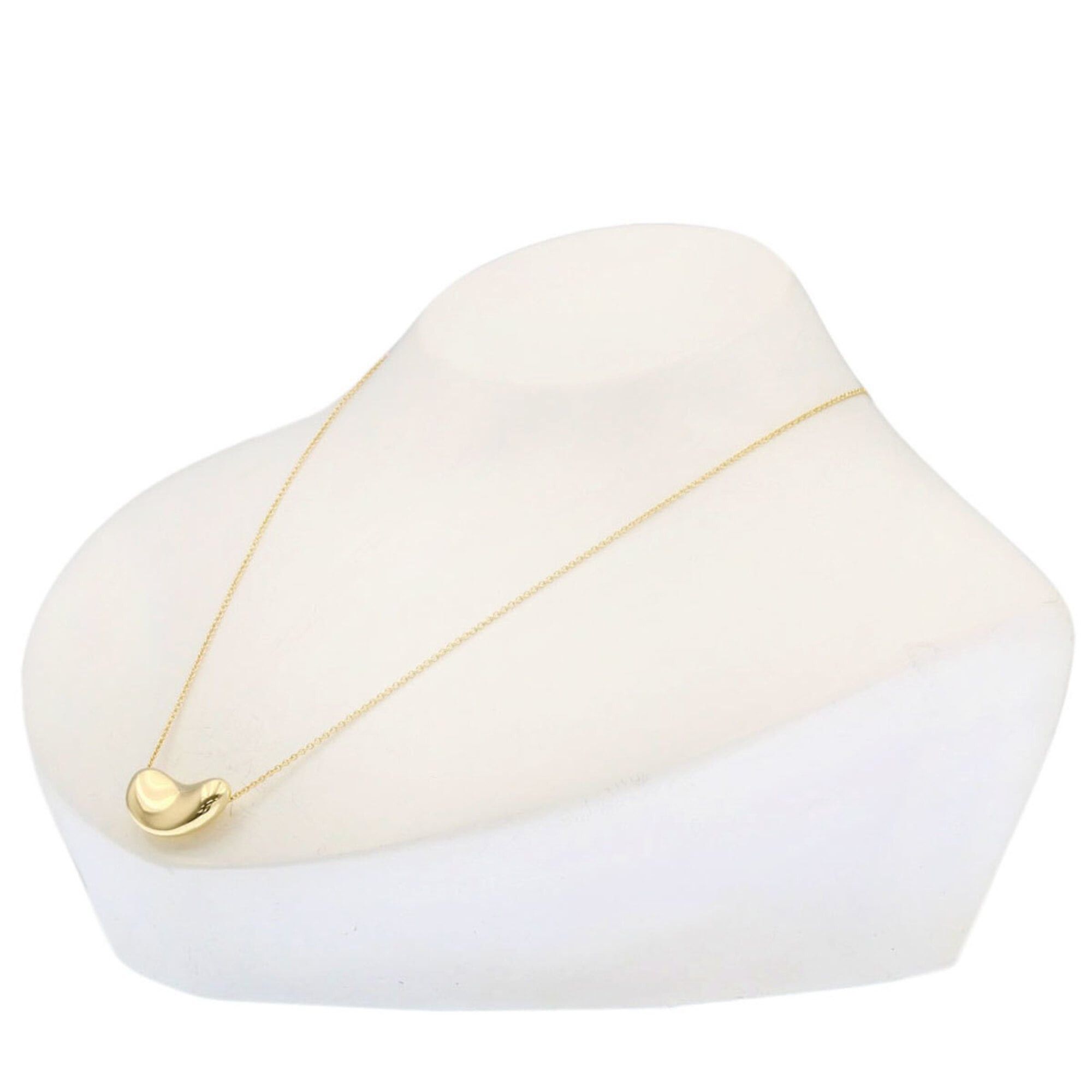 Tiffany & Co. Tiffany Bean Necklace, 18K Yellow Gold, Women's, TIFFANY&Co. Size ONE SIZE - 4 Thumbnail