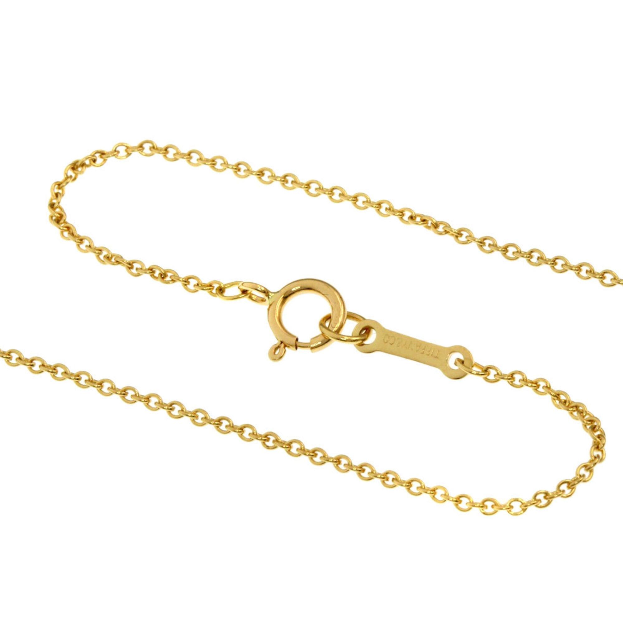 Tiffany & Co. Tiffany Bean Necklace, 18K Yellow Gold, Women's, TIFFANY&Co. Size ONE SIZE - 3 Thumbnail