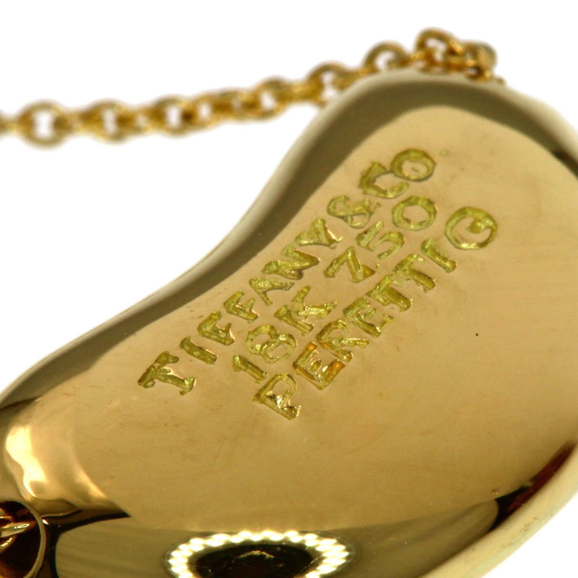 Tiffany & Co. Tiffany Bean Necklace, 18K Yellow Gold, Women's, TIFFANY&Co. Size ONE SIZE - 5 Thumbnail