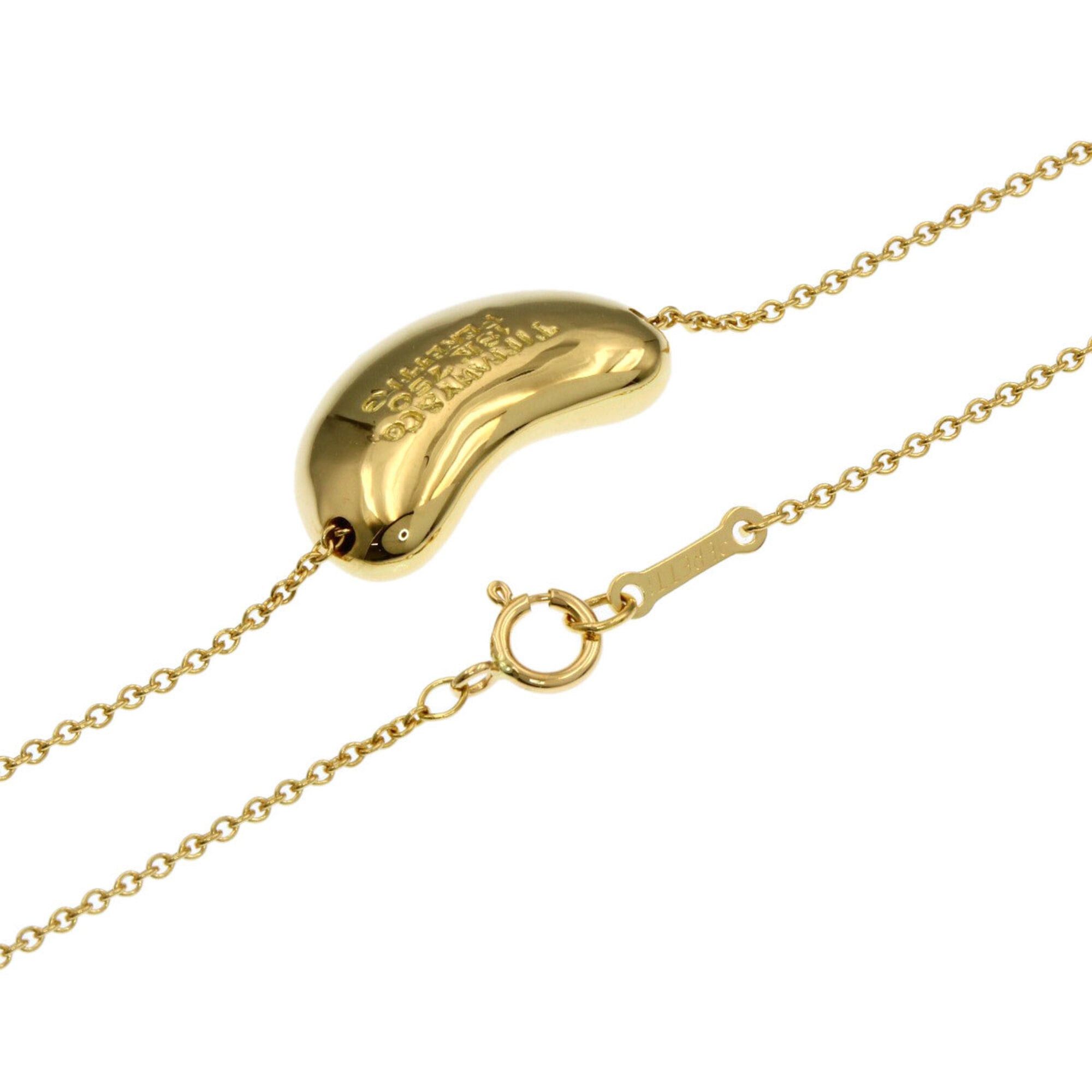 Tiffany & Co. Tiffany Bean Necklace, 18K Yellow Gold, Women's, TIFFANY&Co. Size ONE SIZE - 2 Thumbnail