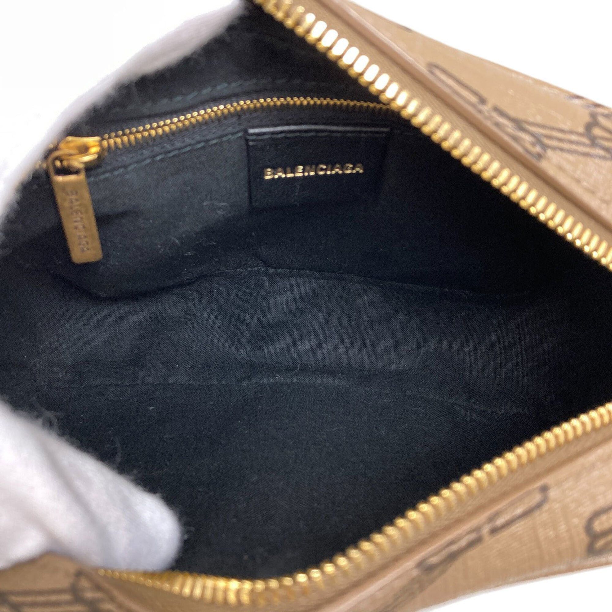 Balenciaga Balenciaga 702701 BB Monogram Shoulder Bag PVC Women's BALENCIAGA Size ONE SIZE - 5 Thumbnail