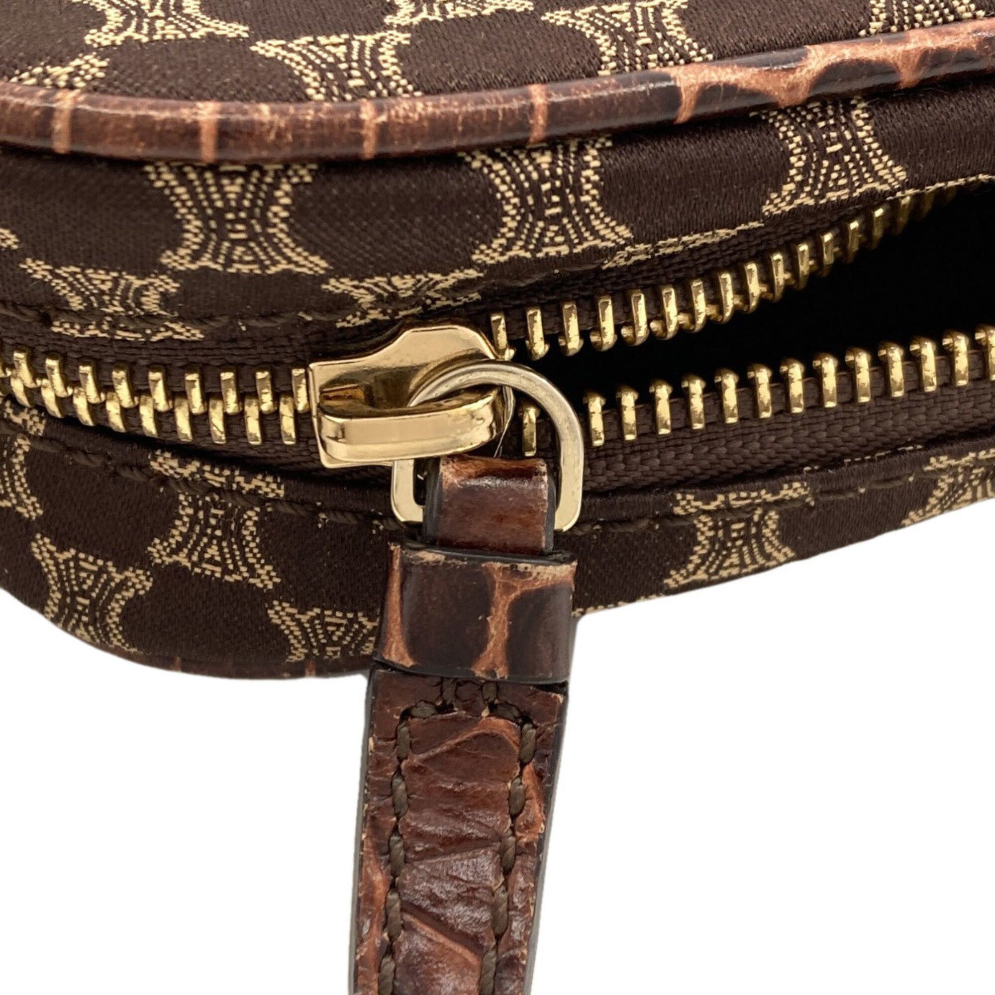 Celine Celine Macadam Pattern Canvas Shoulder Bag for Women Size ONE SIZE - 10 Thumbnail
