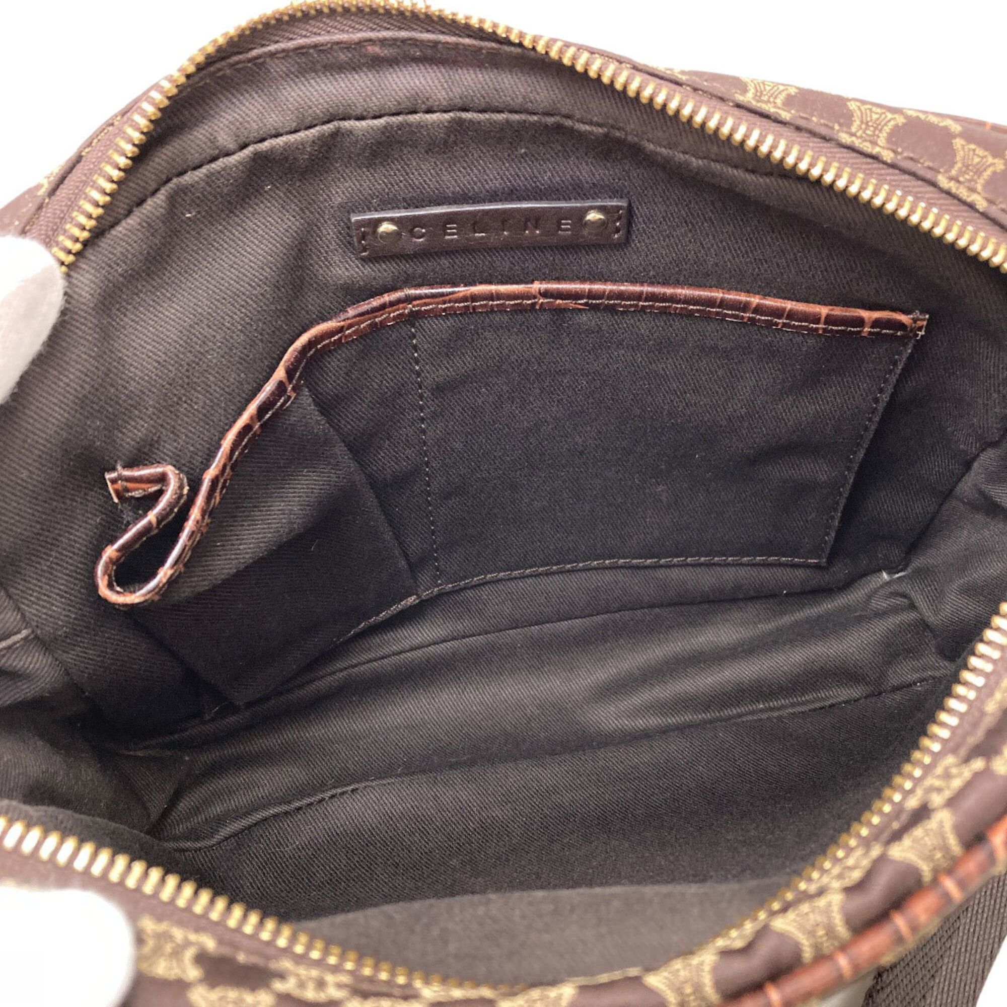 Celine Celine Macadam Pattern Canvas Shoulder Bag for Women Size ONE SIZE - 5 Thumbnail
