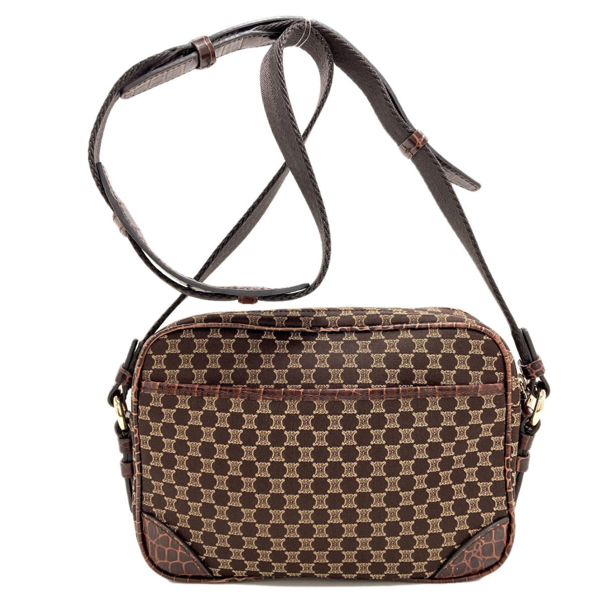 Celine Celine Macadam Pattern Canvas Shoulder Bag for Women Size ONE SIZE - 2 Thumbnail