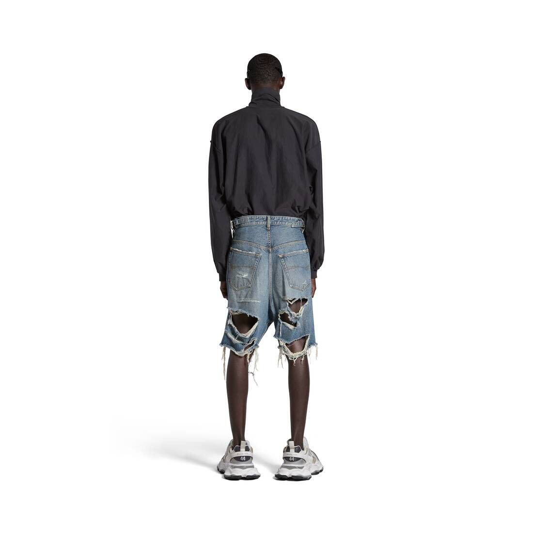 Balenciaga Skater Shorts in blue light denim Size US 30 / EU 46 - 5 Thumbnail