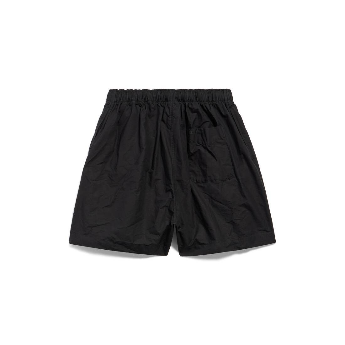 Balenciaga BB Corp Pyjama Shorts in black cotton poplin Size US 30 / EU 46 - 2 Thumbnail