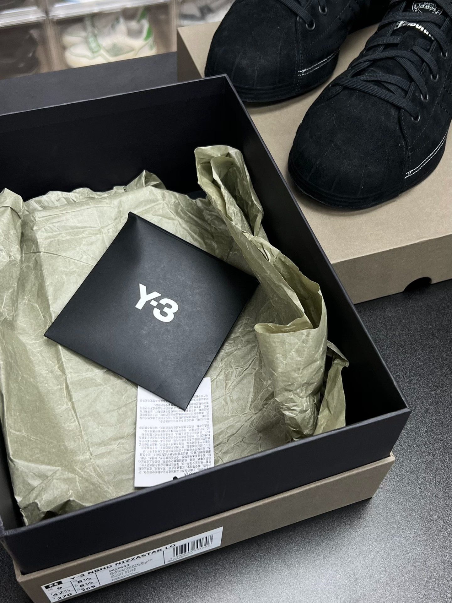 Y-3 Y-3 Suede Black Lowtop Sneakers 9.5 Men Size US 9.5 / EU 42-43 - 9 Thumbnail