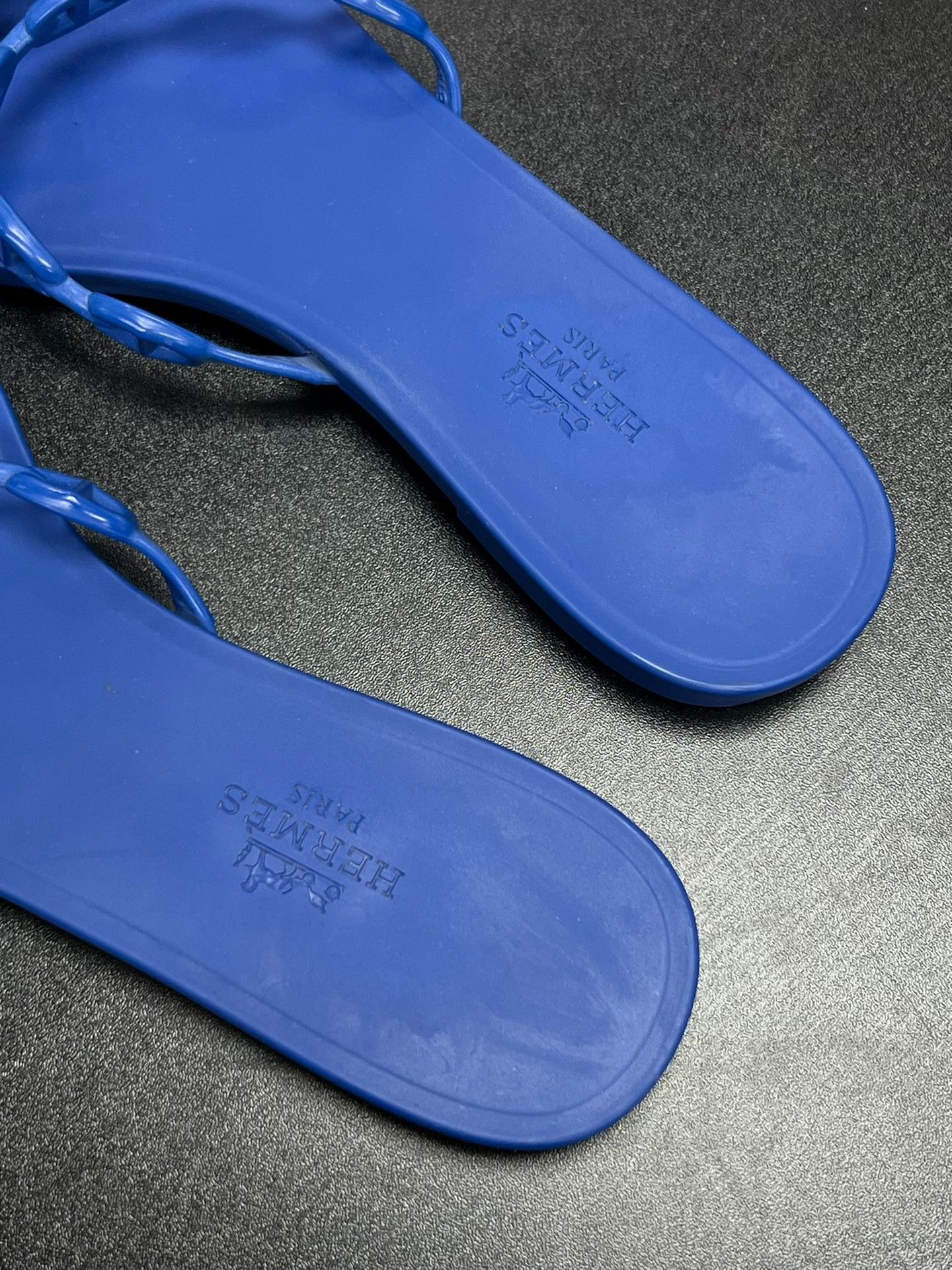 Hermes Hermes Blue Sandals us_6 Women Size US 6 / IT 36 - 3 Thumbnail