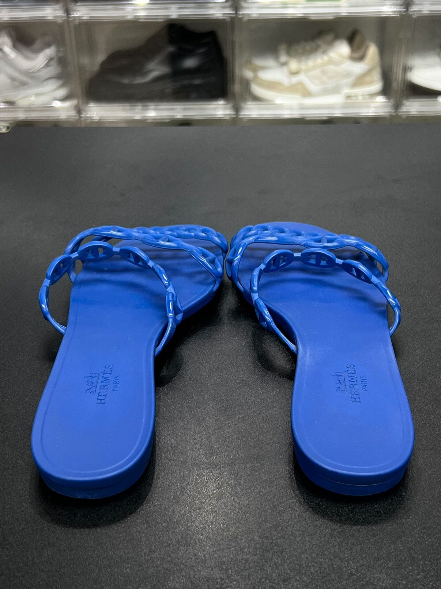 Hermes Hermes Blue Sandals us_6 Women Size US 6 / IT 36 - 5 Thumbnail