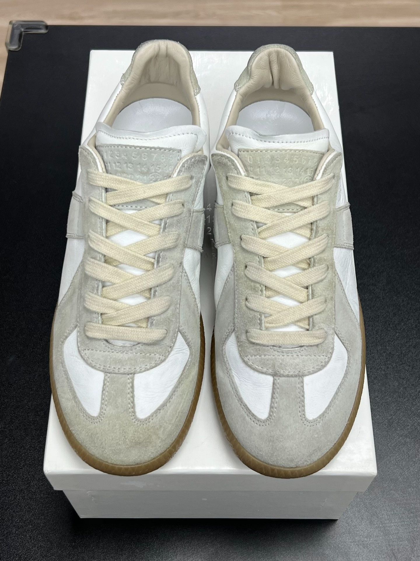Maison Margiela Maison Margiela White Lowtop Sneakers us_7-5 Women Size US 7.5 / IT 37.5 - 3 Thumbnail
