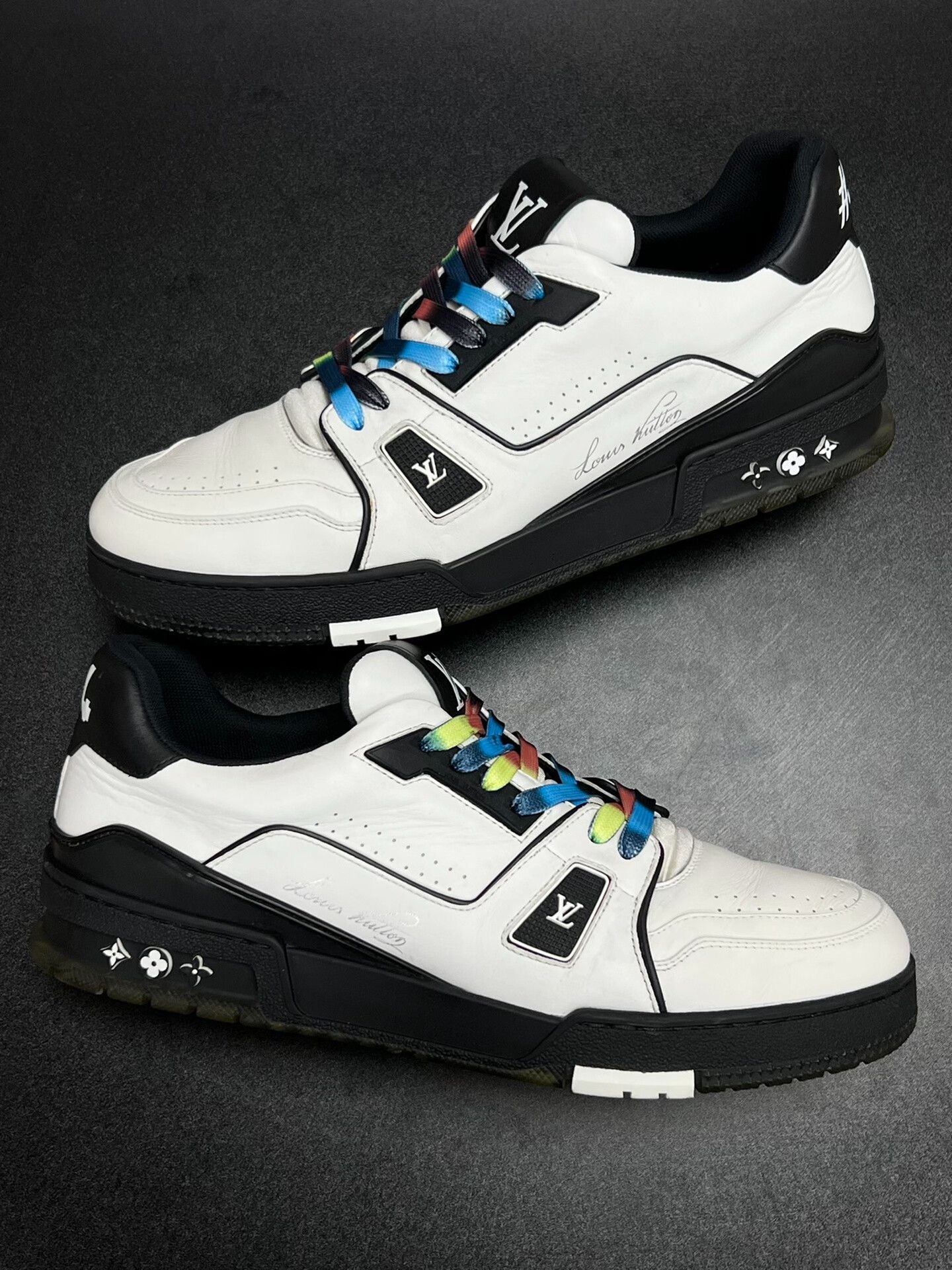 Louis Vuitton Louis Vuitton Training White Lowtop Sneakers 10 Men Size US 10 / EU 43 - 5 Thumbnail