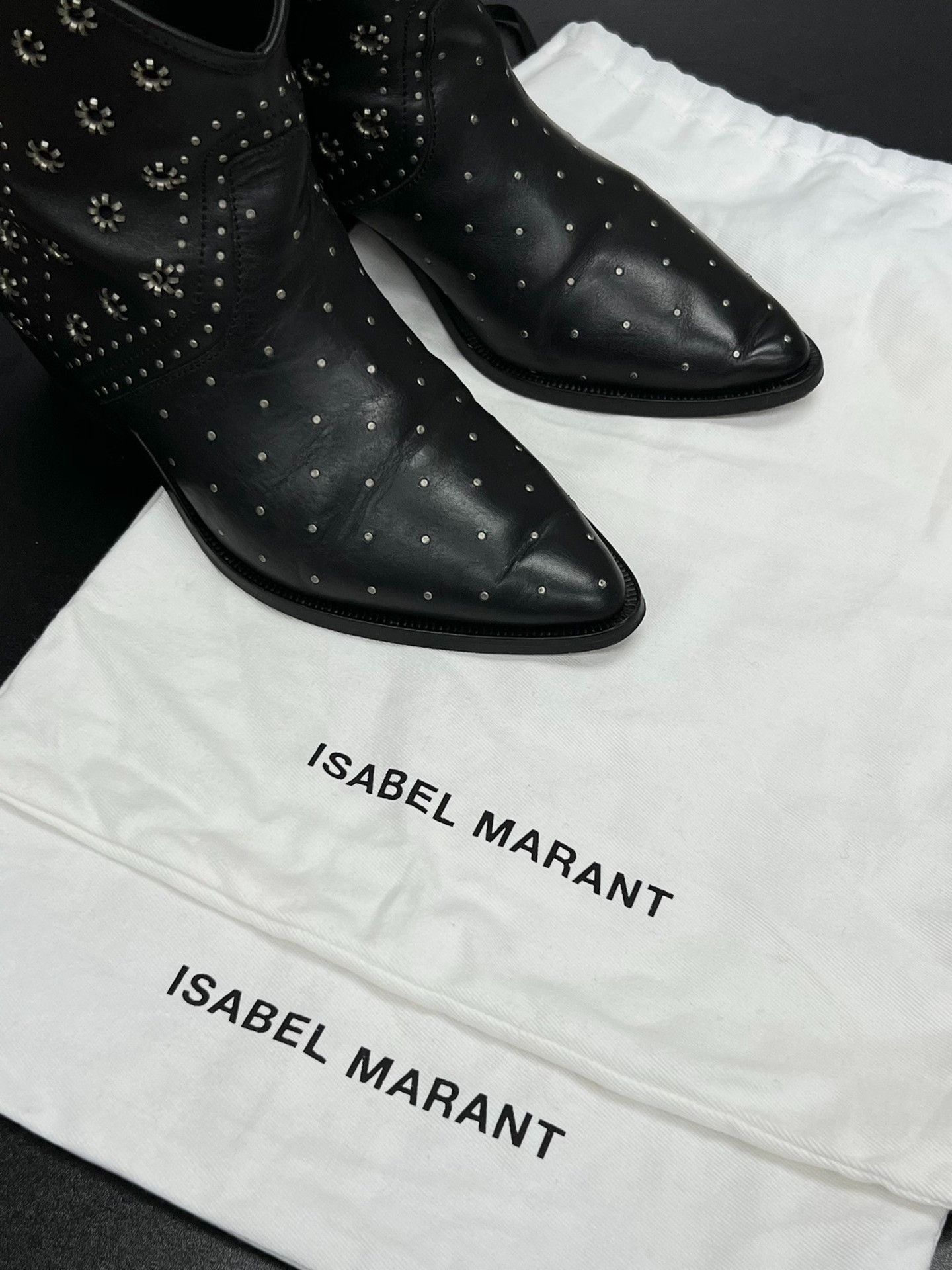 Isabel Marant Isabel Marant Black Boots us_7 Women Size US 7 / IT 37 - 9 Thumbnail