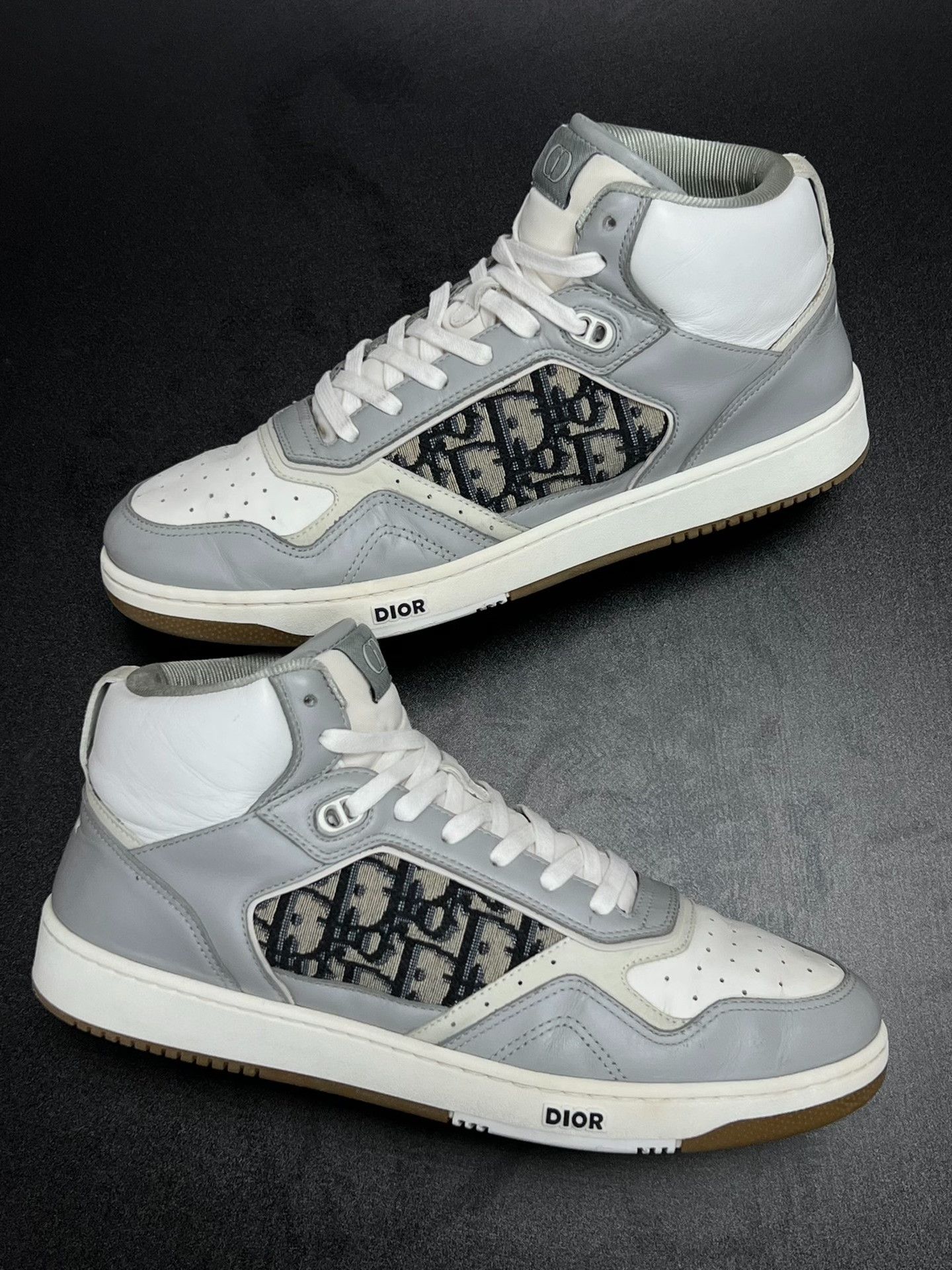 Dior Dior White Hitop Sneakers 11 Men Size US 11 / EU 44 - 4 Thumbnail