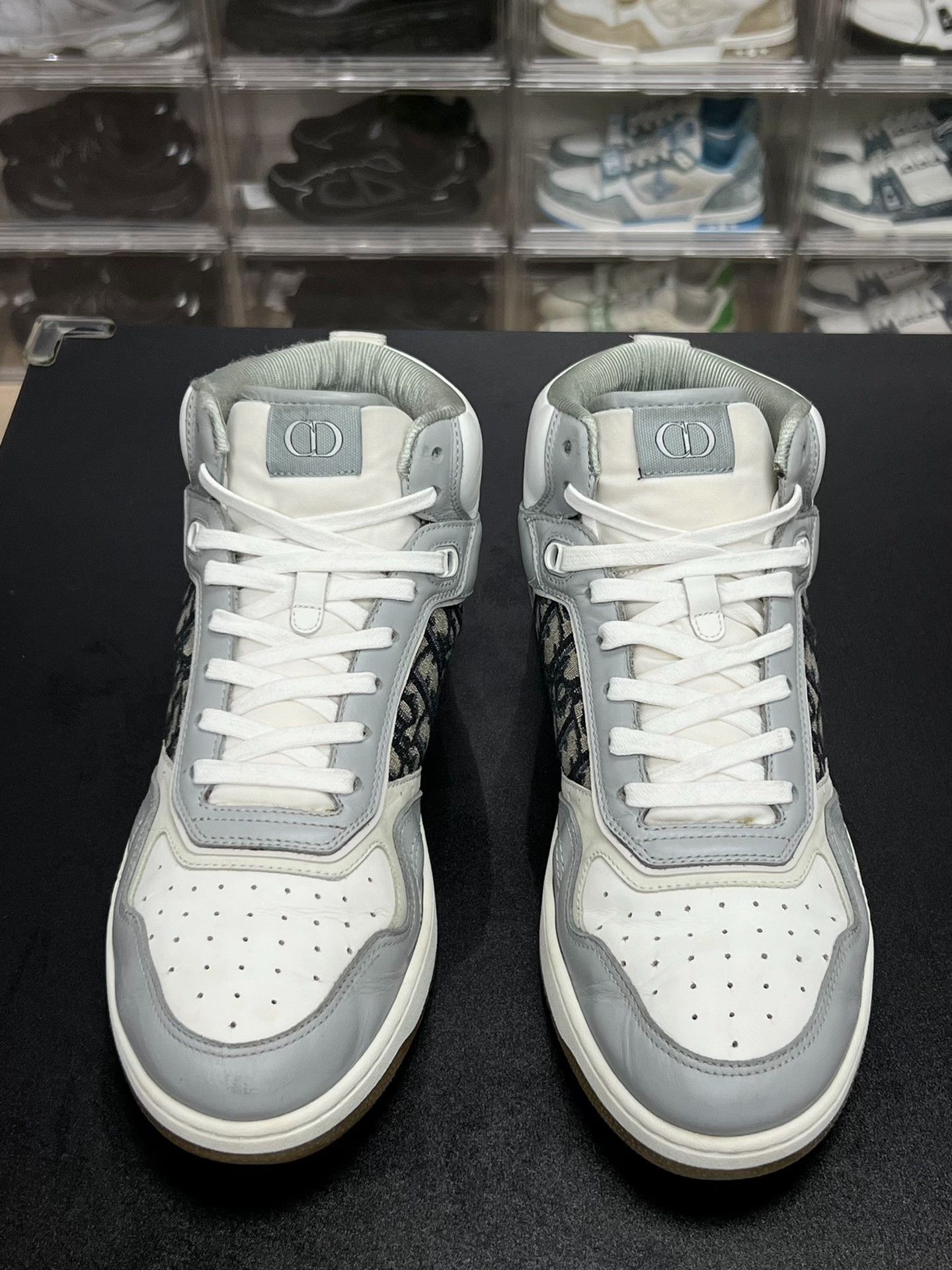 Dior Dior White Hitop Sneakers 11 Men Size US 11 / EU 44 - 2 Thumbnail