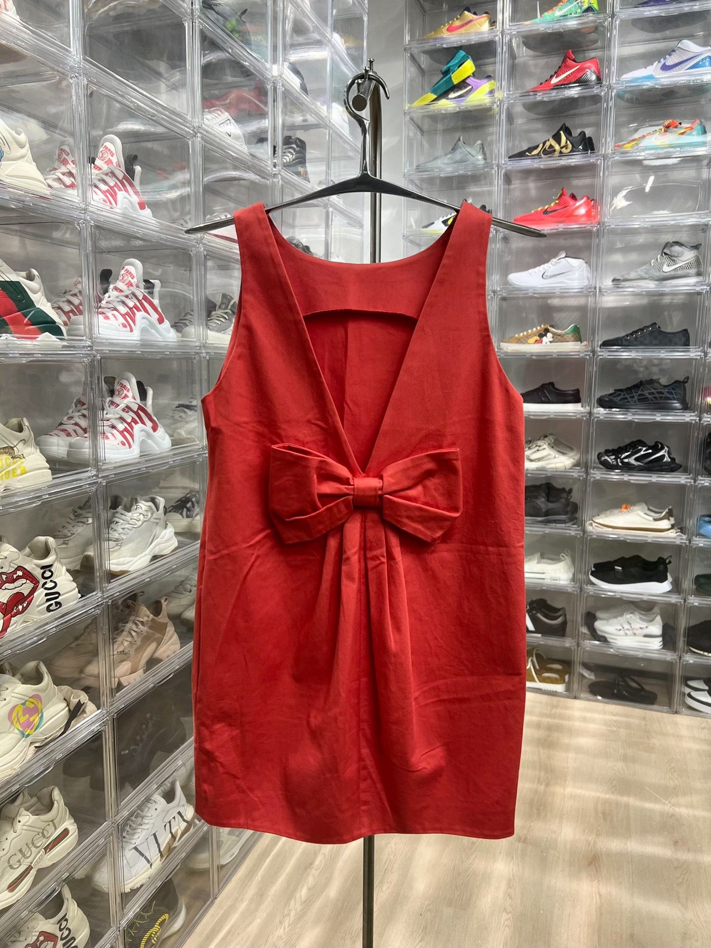 Valentino Valentino Red Dress it_42 Women Size M / US 6-8 / IT 42-44 - 2 Thumbnail