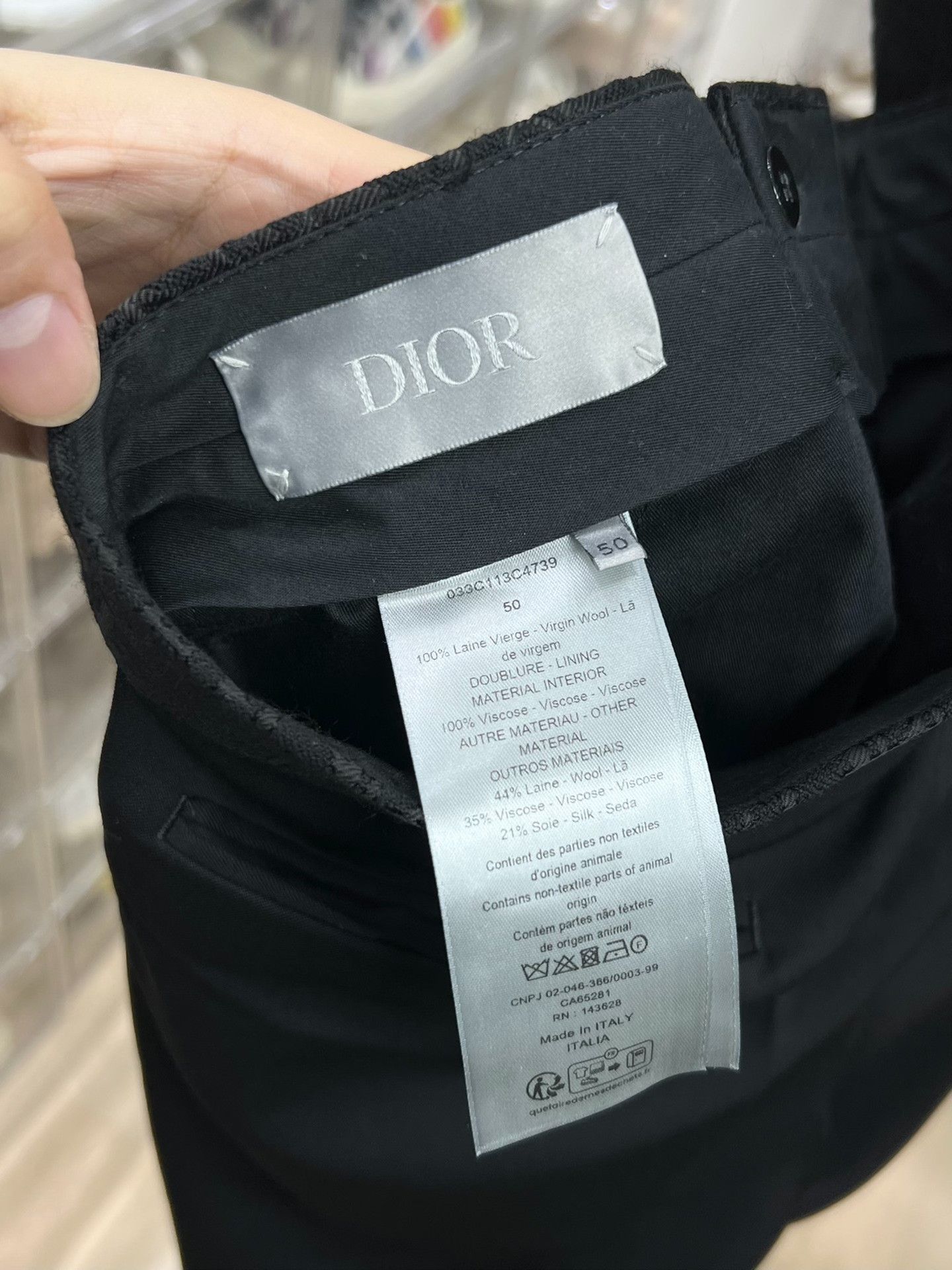 Dior Dior Retro Embroidered Casual Pants 34 Men Size US 34 / EU 50 - 7 Thumbnail