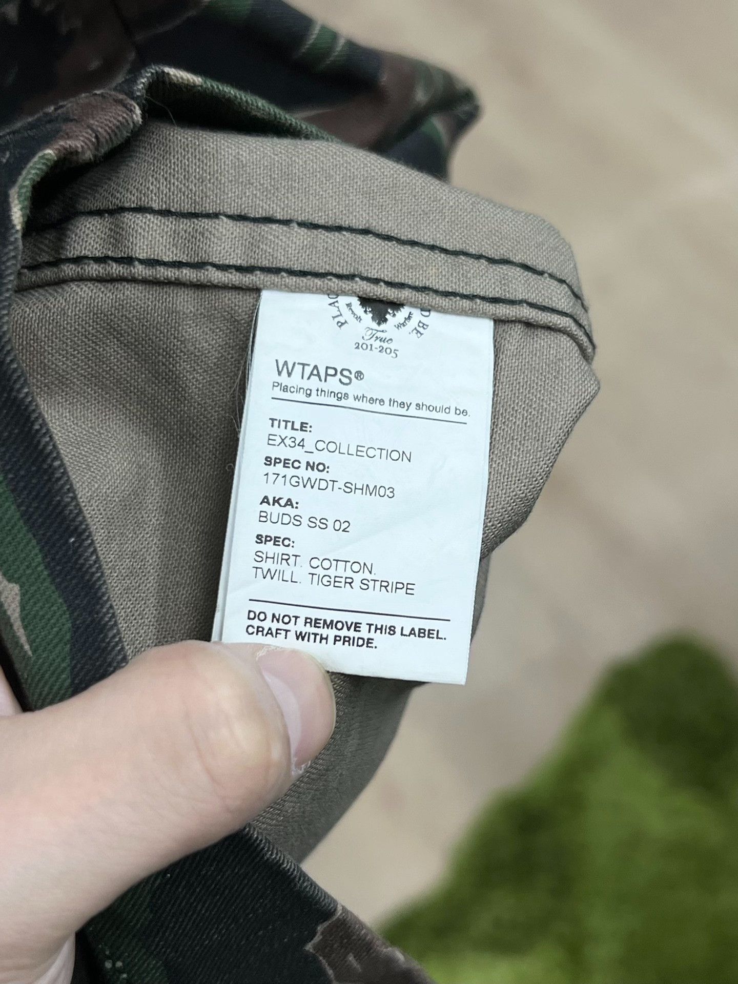 Wtaps Wtaps Tiger Shirt m Men Size US M / EU 48-50 / 2 - 6 Thumbnail