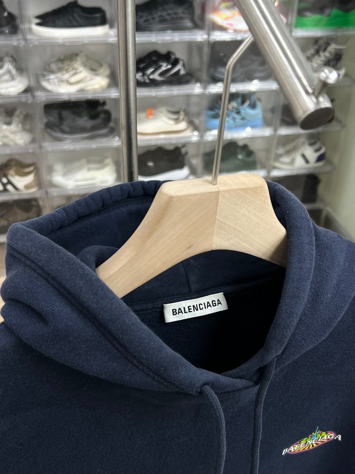 Balenciaga Balenciaga Rainbow Multi Hoodie s Men Size US S / EU 44-46 / 1 - 3 Thumbnail
