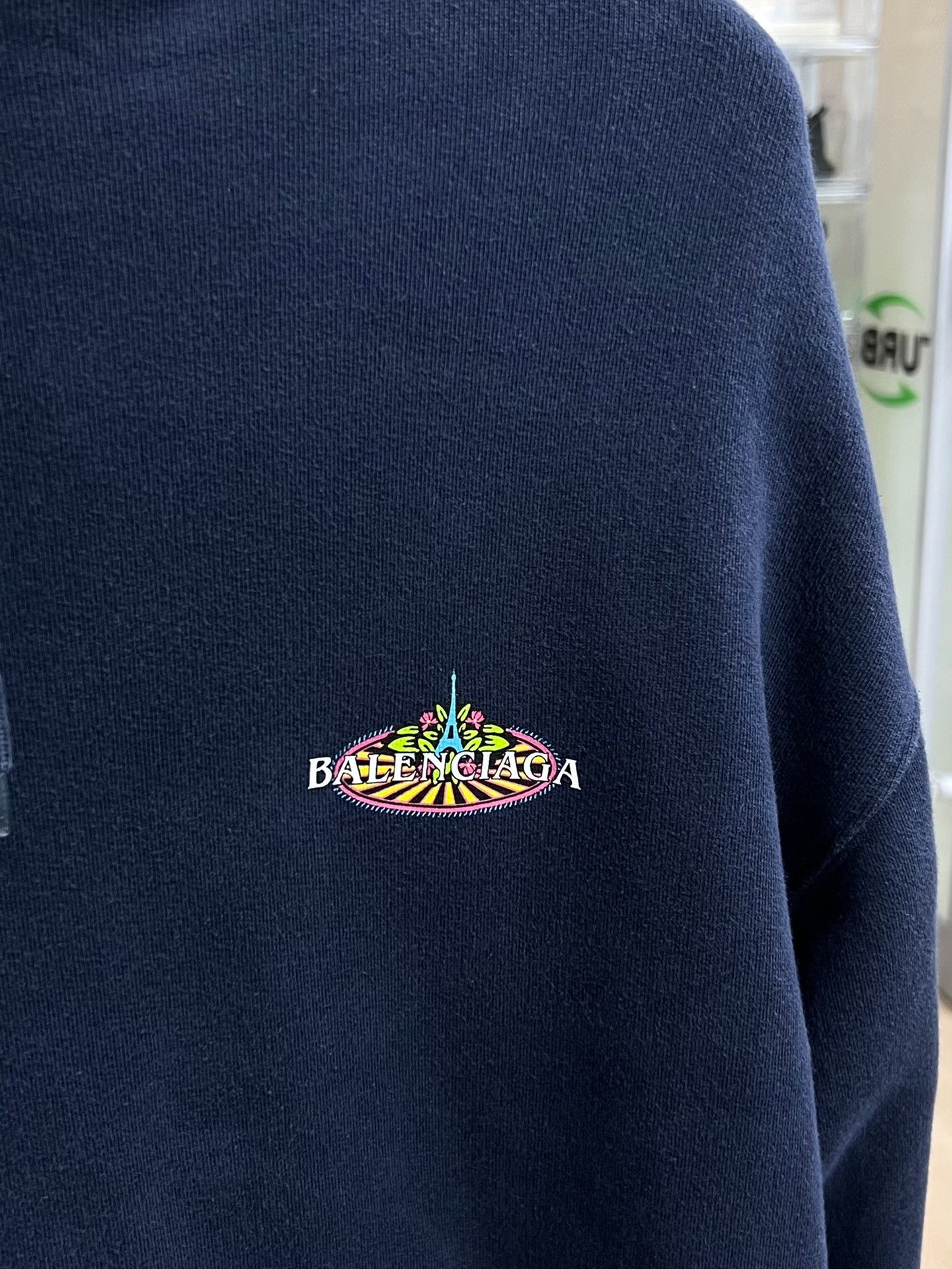 Balenciaga Balenciaga Rainbow Multi Hoodie s Men Size US S / EU 44-46 / 1 - 2 Thumbnail