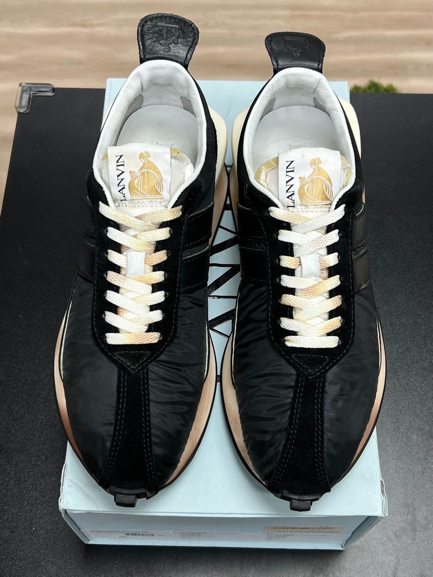 Lanvin Lanvin Casual Black Lowtop Sneakers 10 Men Size US 10 / EU 43 - 3 Thumbnail