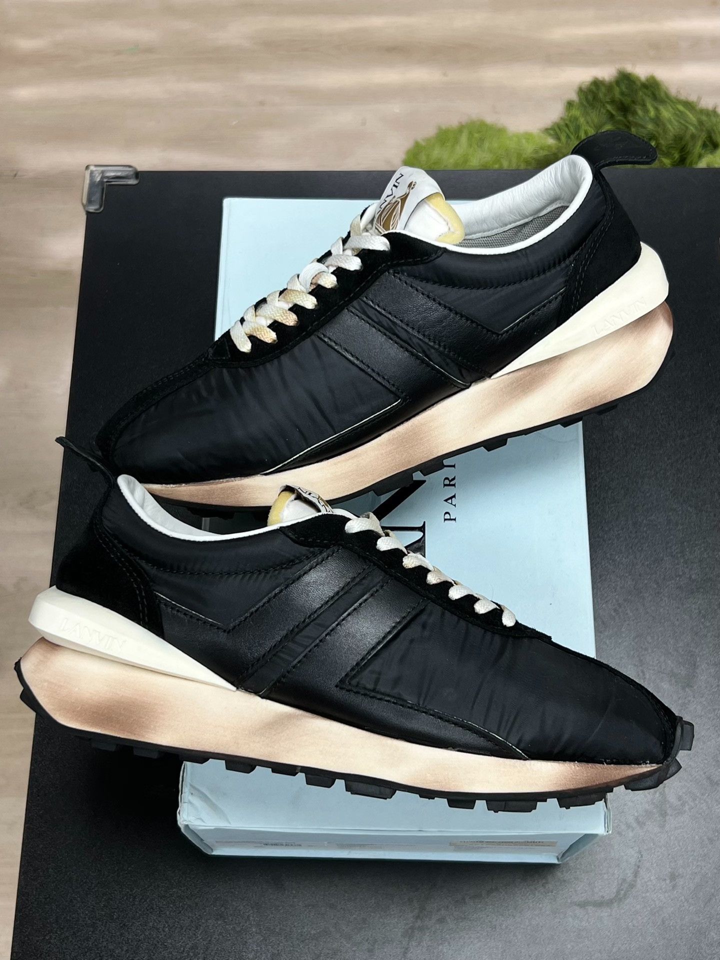 Lanvin Lanvin Casual Black Lowtop Sneakers 10 Men Size US 10 / EU 43 - 5 Thumbnail