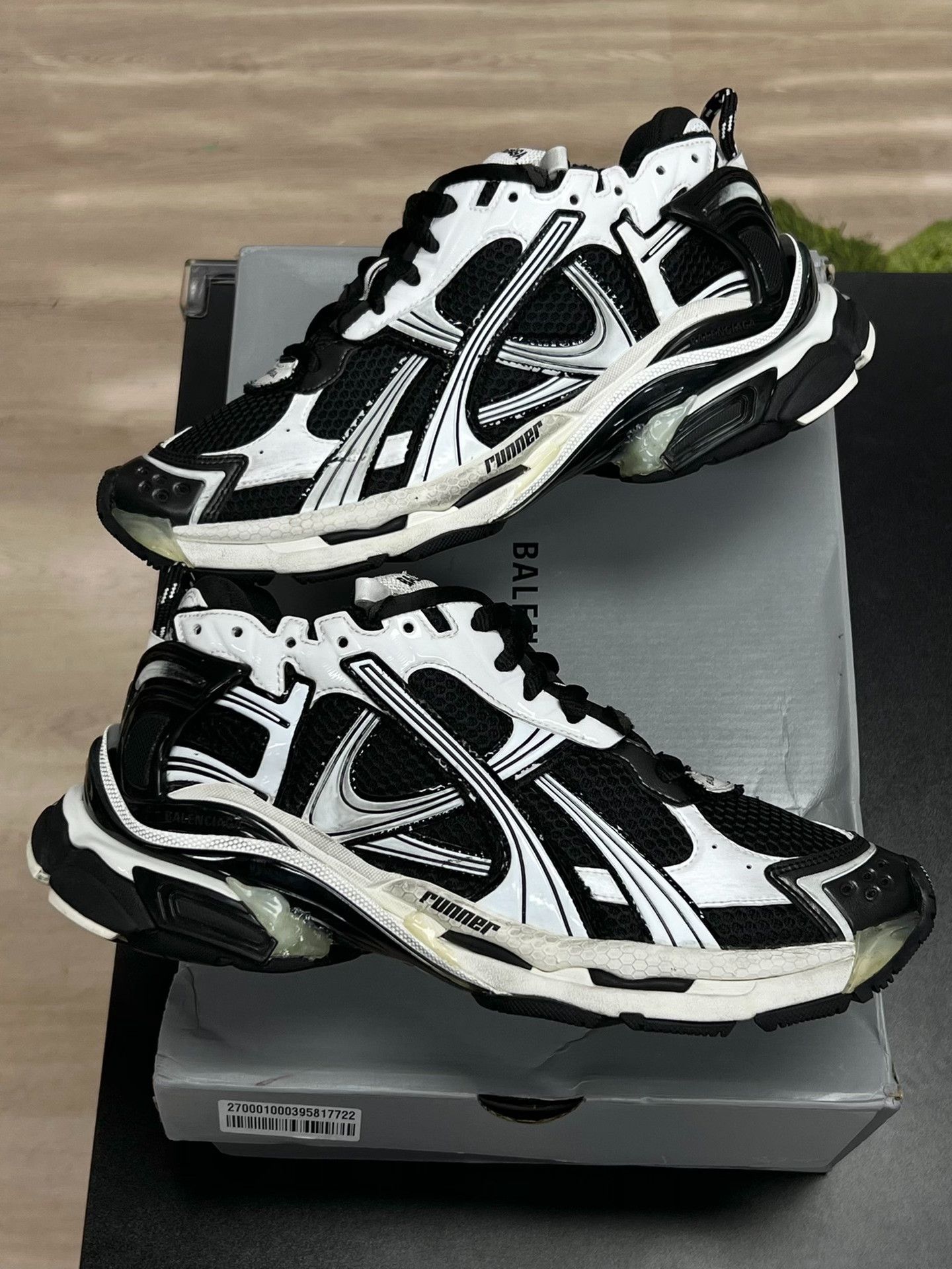 Balenciaga Balenciaga Running Black Lowtop Sneakers 10 Men Size US 10 / EU 43 - 4 Thumbnail