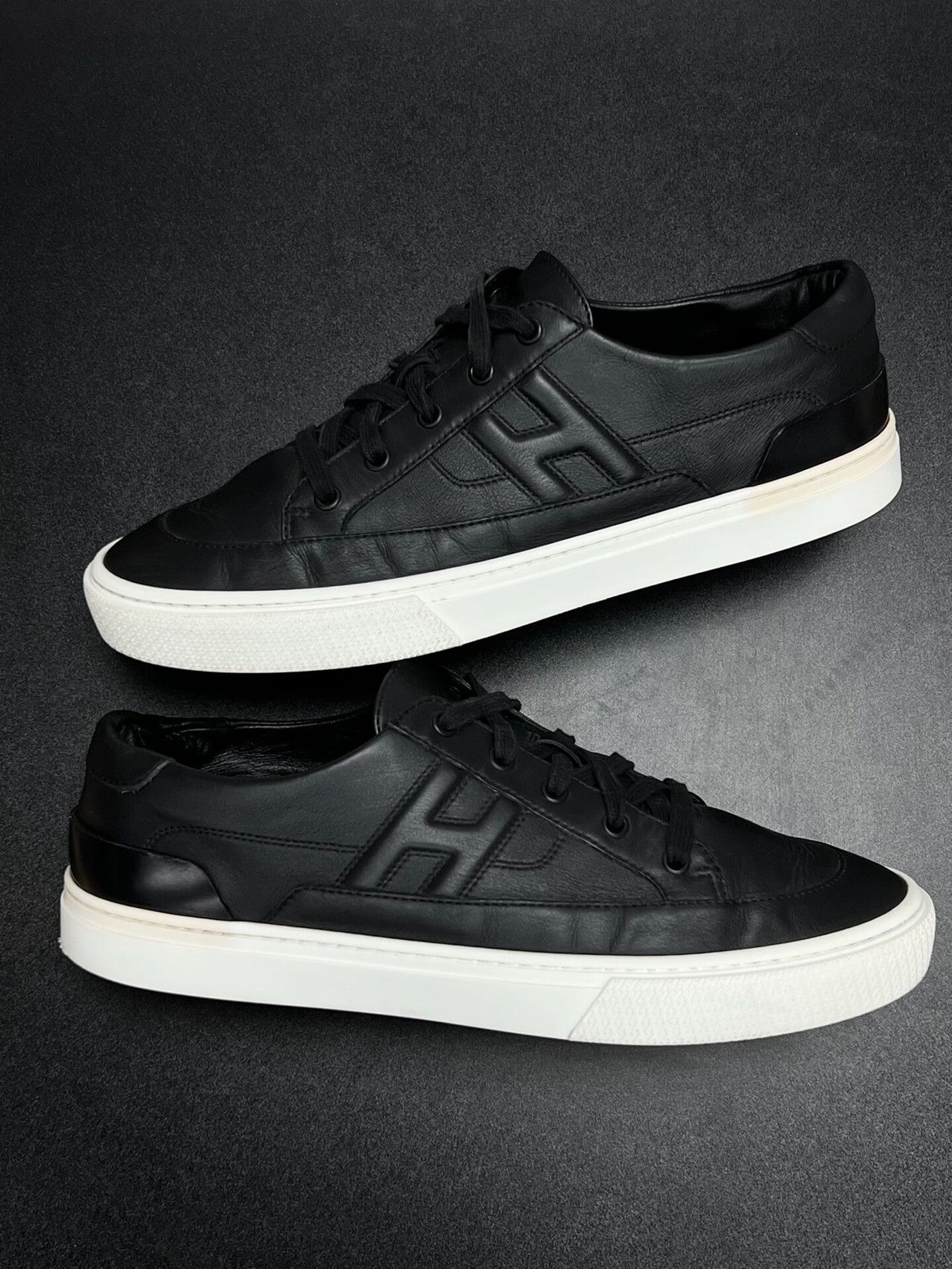 Hermes Hermes Black Lowtop Sneakers 10 Men Size US 10 / EU 43 - 5 Thumbnail