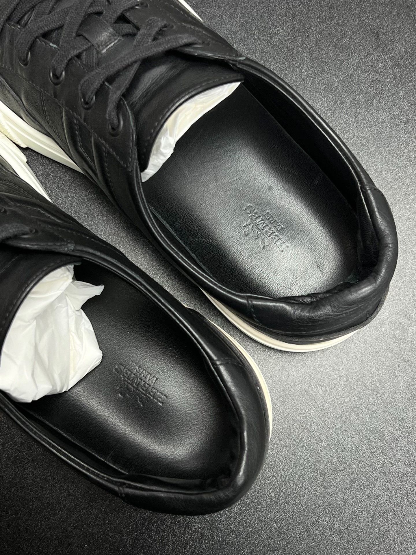 Hermes Hermes Black Lowtop Sneakers 10 Men Size US 10 / EU 43 - 4 Thumbnail