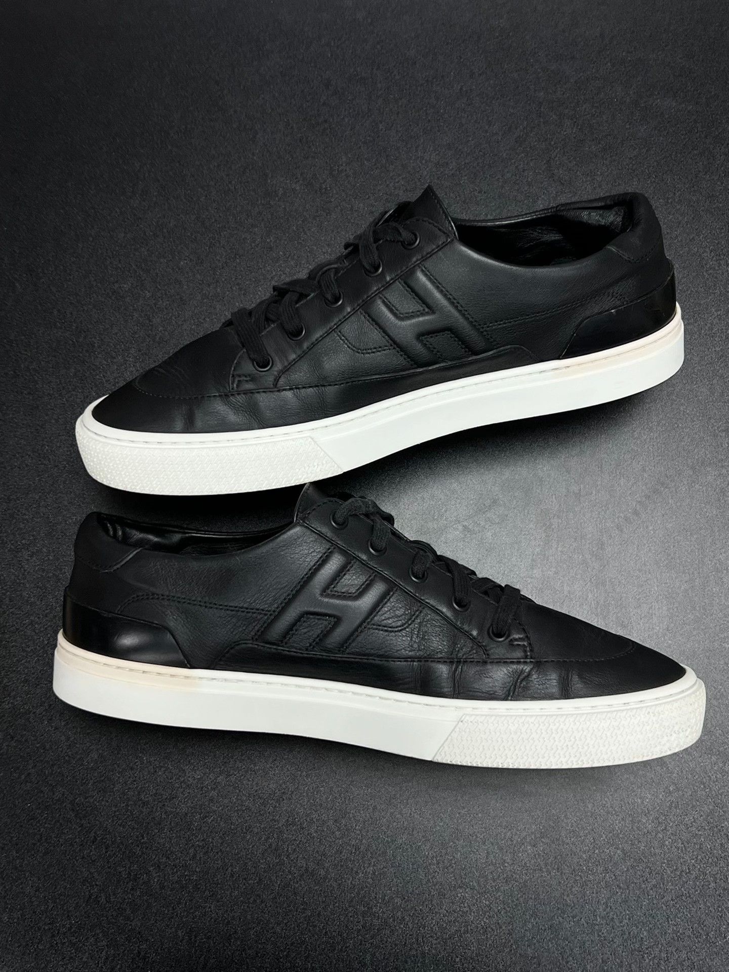 Hermes Hermes Black Lowtop Sneakers 10 Men Size US 10 / EU 43 - 6 Thumbnail