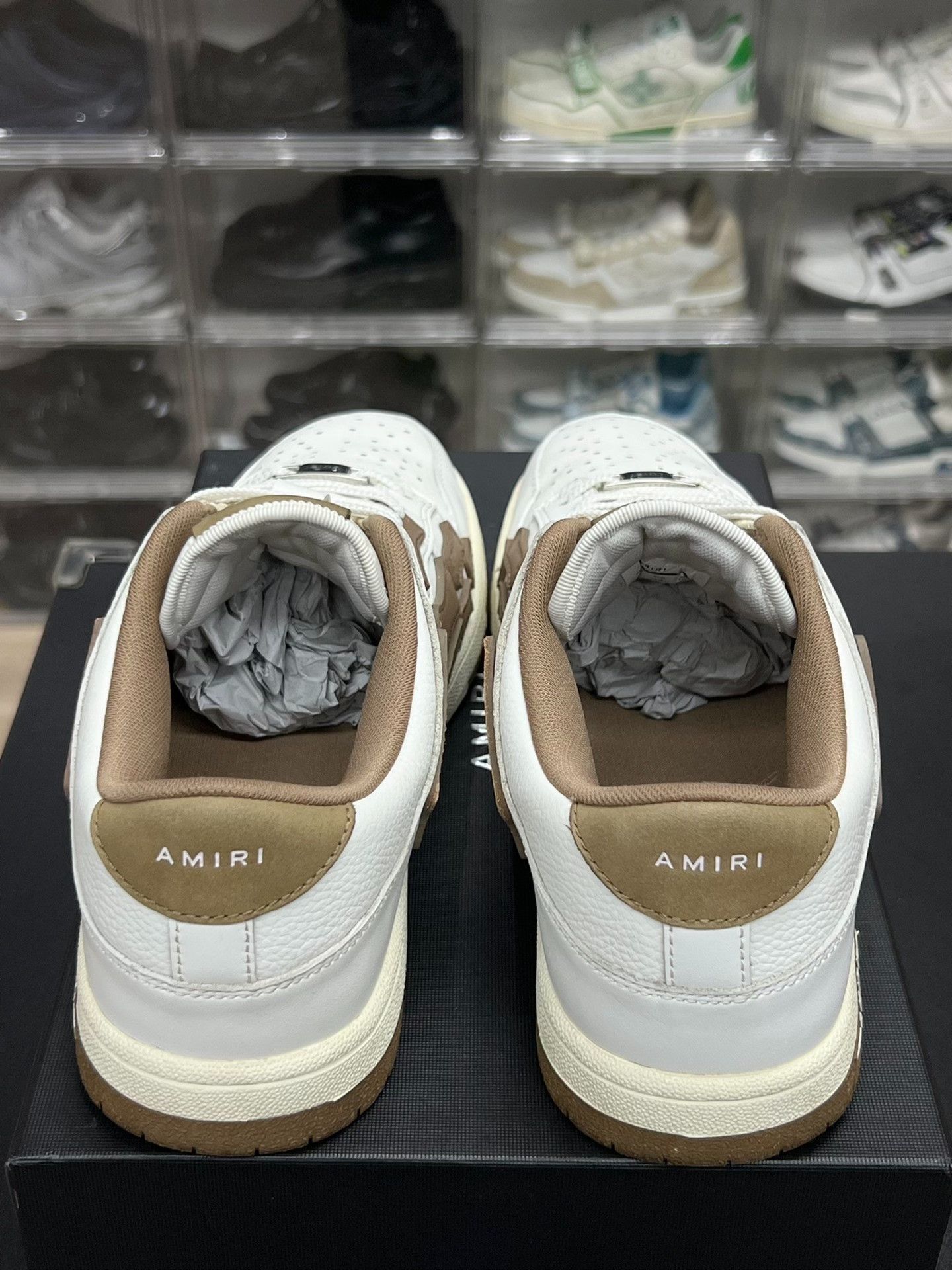 Amiri Amiri Brown Lowtop Sneakers 11 Men Size US 11 / EU 44 - 6 Thumbnail
