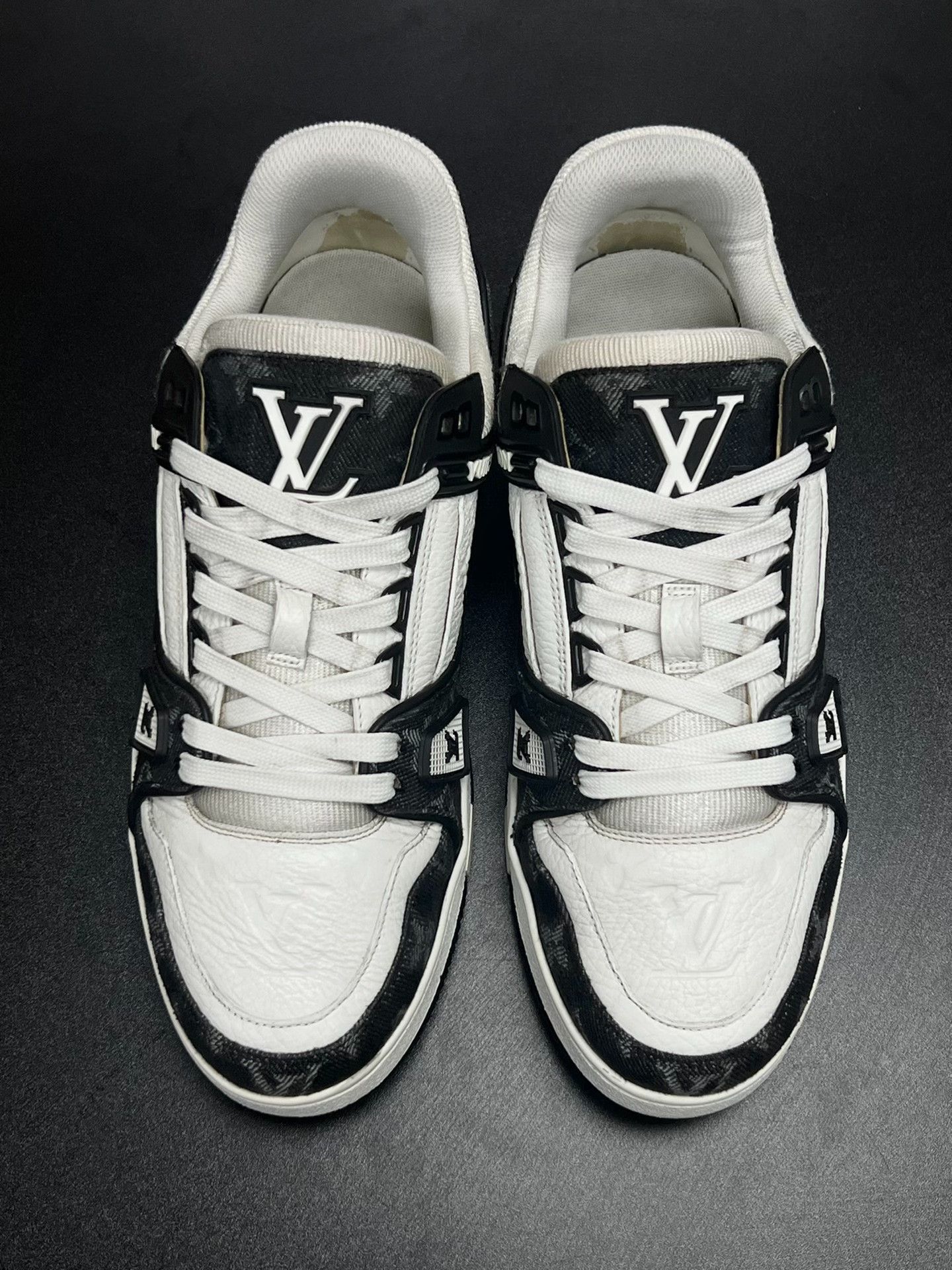 Louis Vuitton Louis Vuitton Training Denim Black Lowtop Sneakers 5 Men Size US 5 / EU 37 - 3 Thumbnail