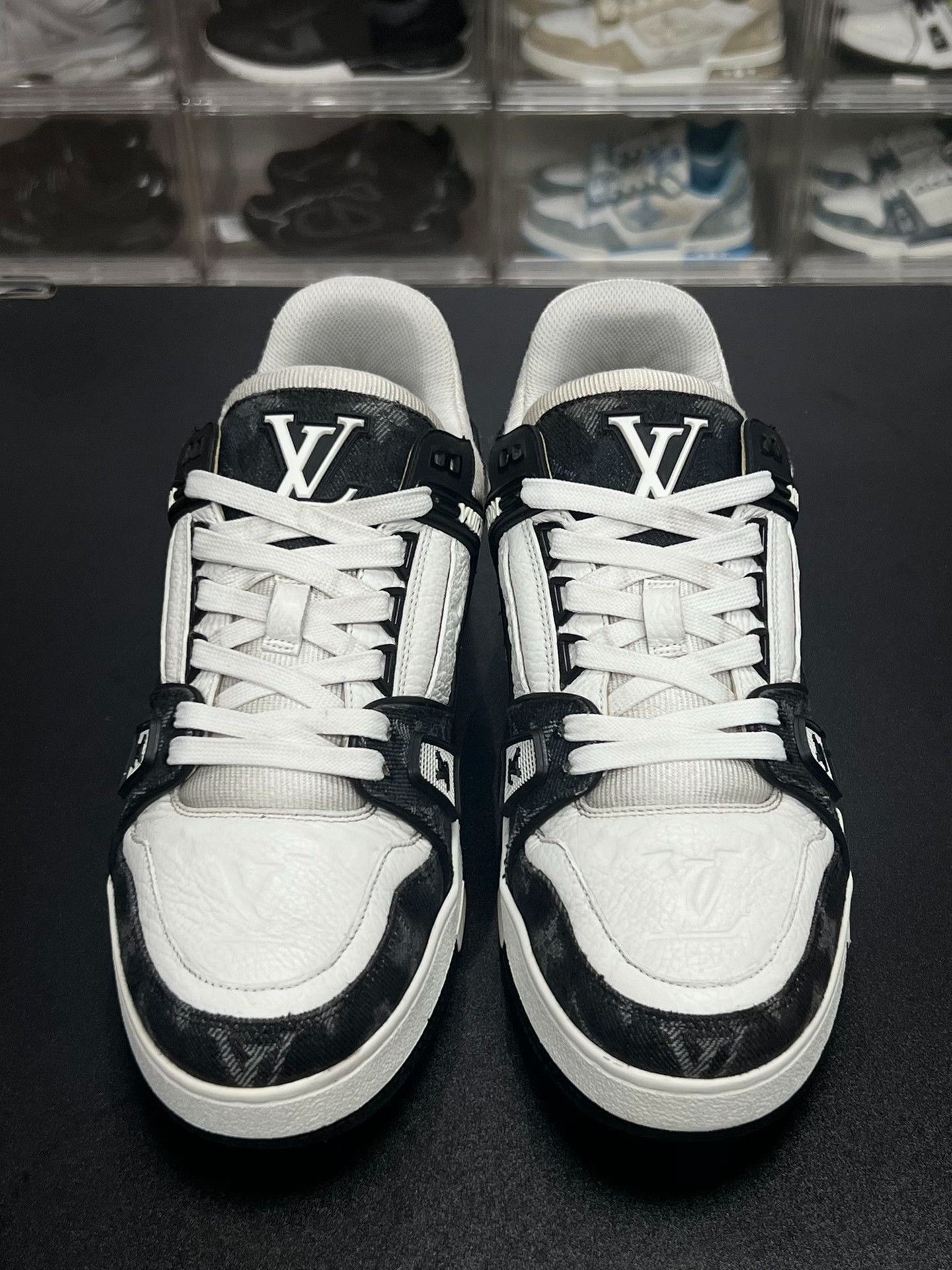 Louis Vuitton Louis Vuitton Training Denim Black Lowtop Sneakers 5 Men Size US 5 / EU 37 - 2 Thumbnail