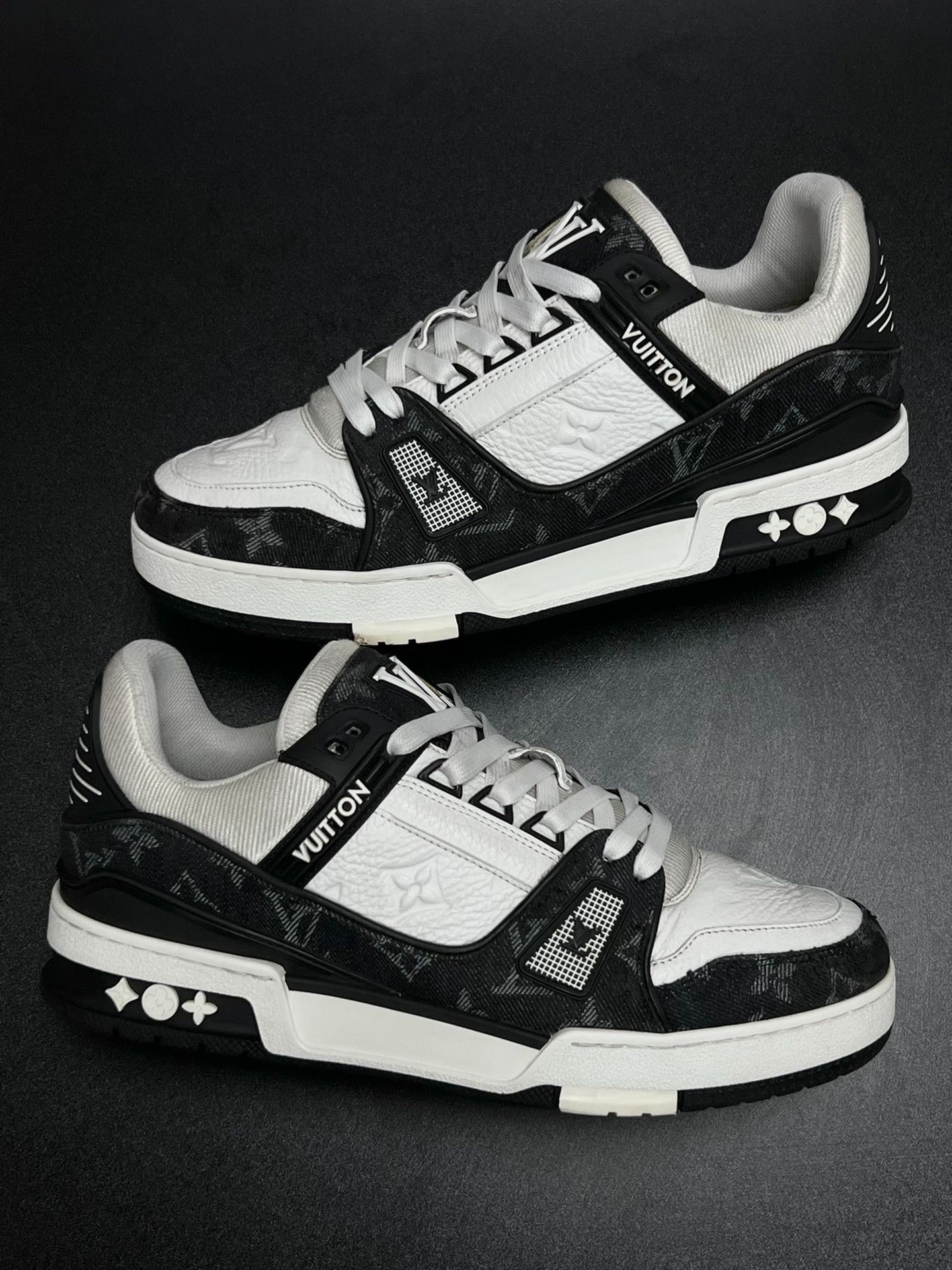 Louis Vuitton Louis Vuitton Training Denim Black Lowtop Sneakers 5 Men Size US 5 / EU 37 - 5 Thumbnail